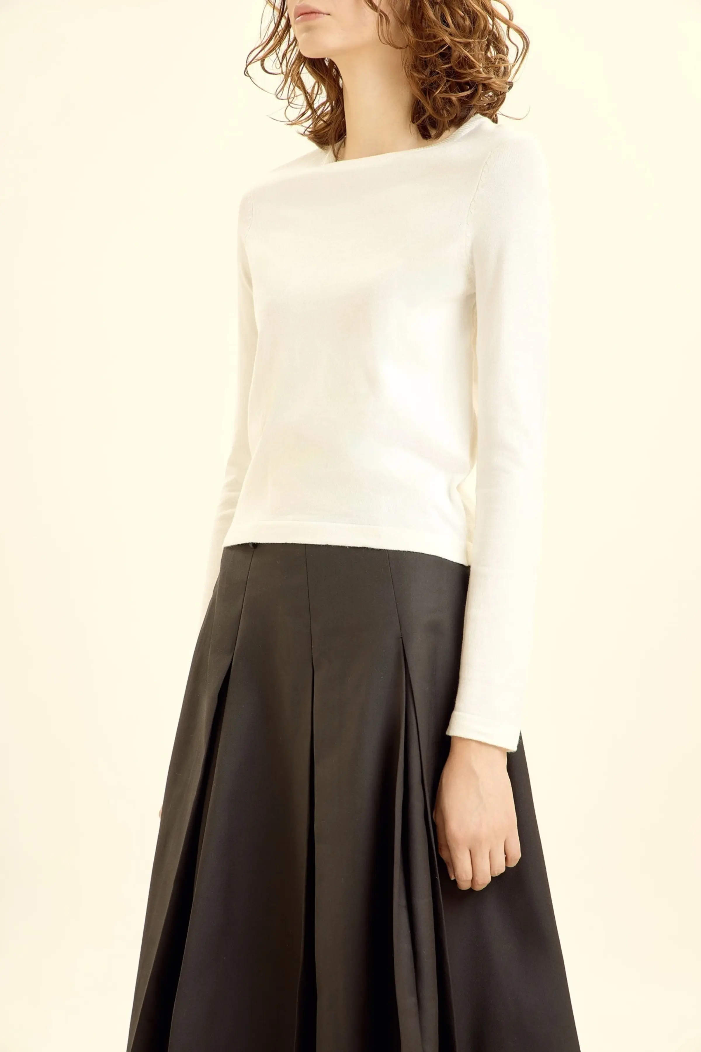 Джемпер белый для женщин 46129-4 60