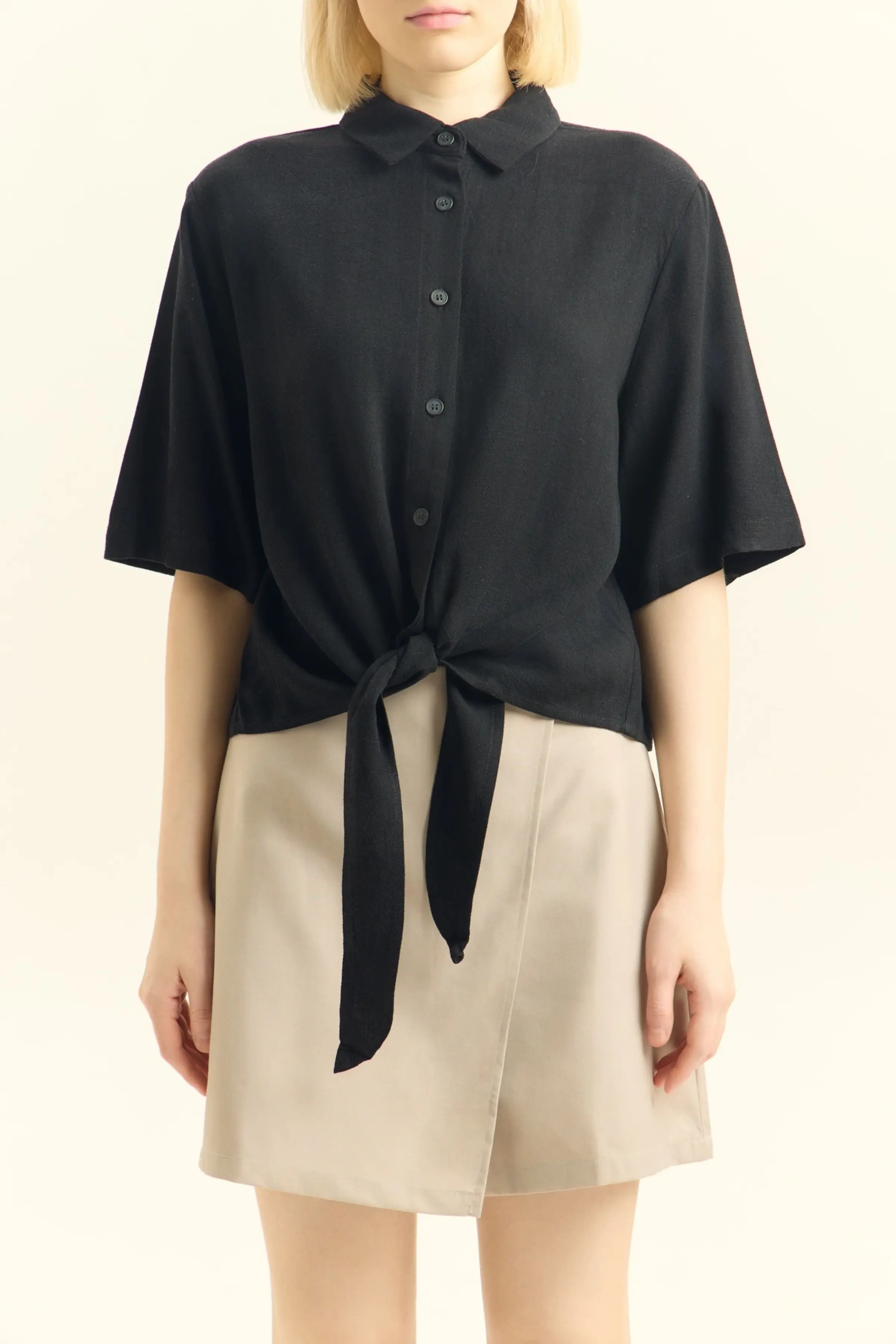 Блузка черный для женщин 45152-1 28