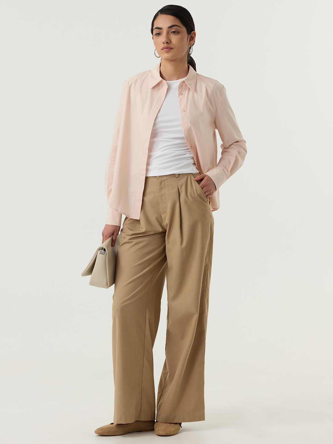 Рубашка персиковый для женщин 48136-30 66