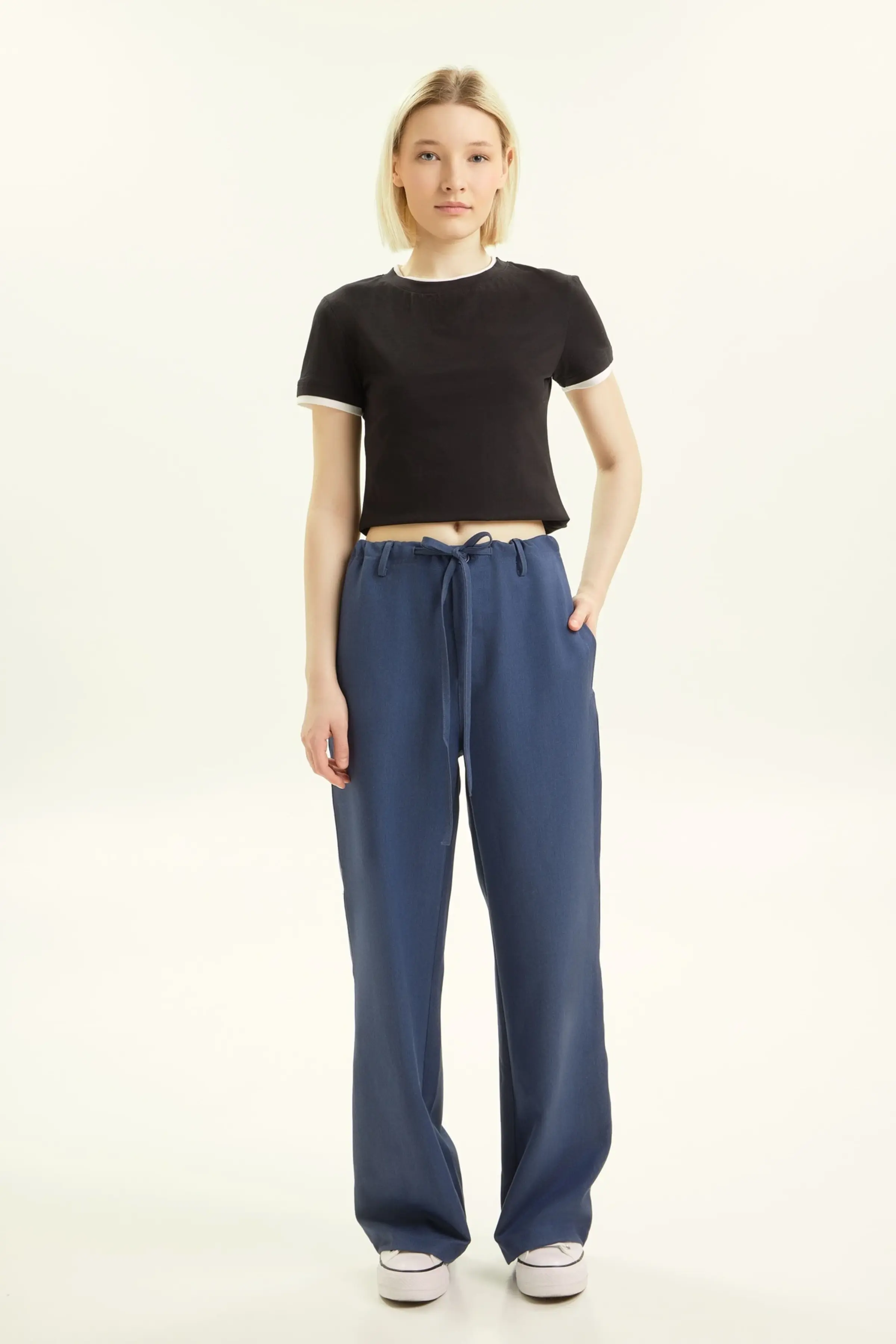 Брюки синий для женщин 45341D-65 71