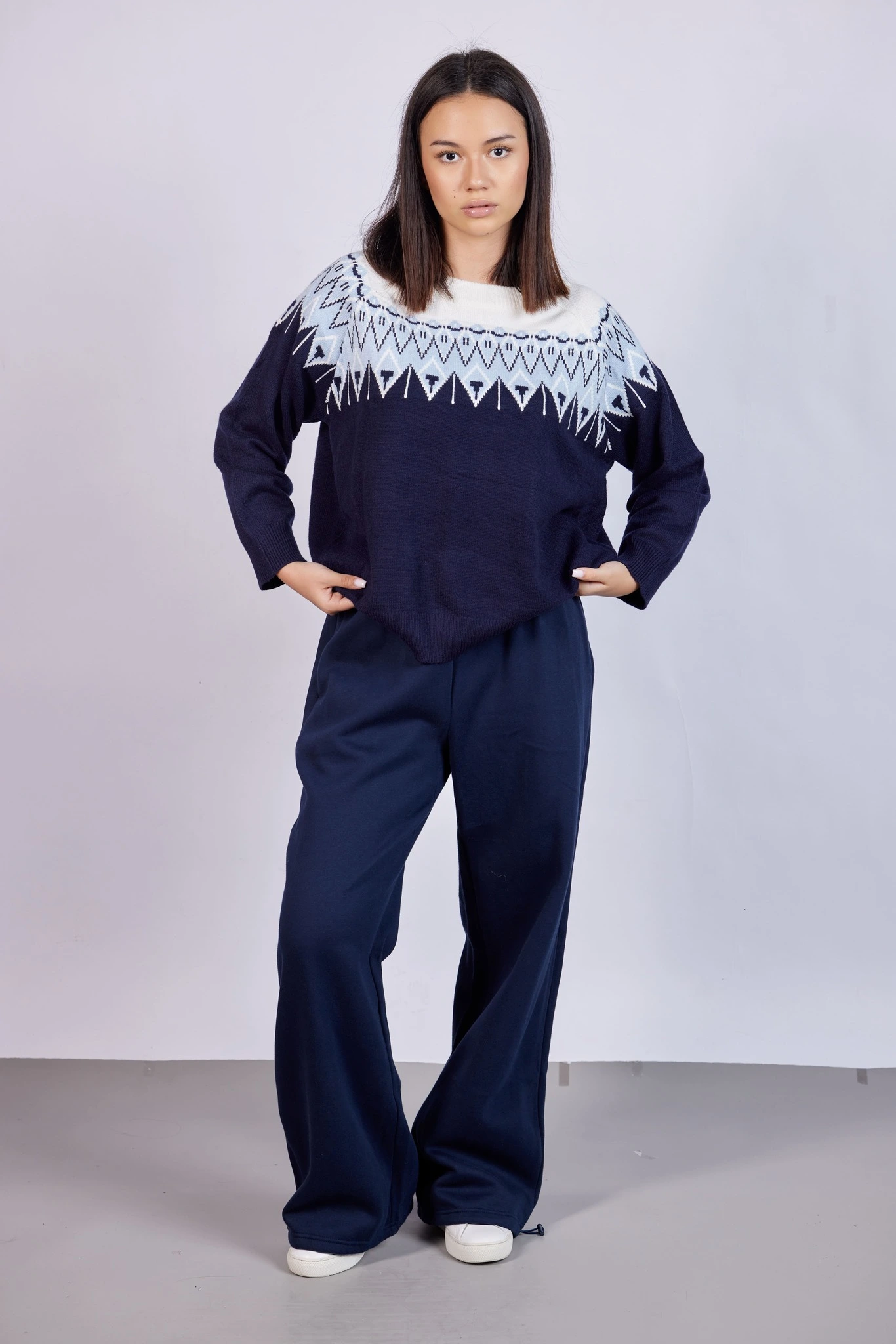 Брюки темно-синий для женщин 43173-18 71