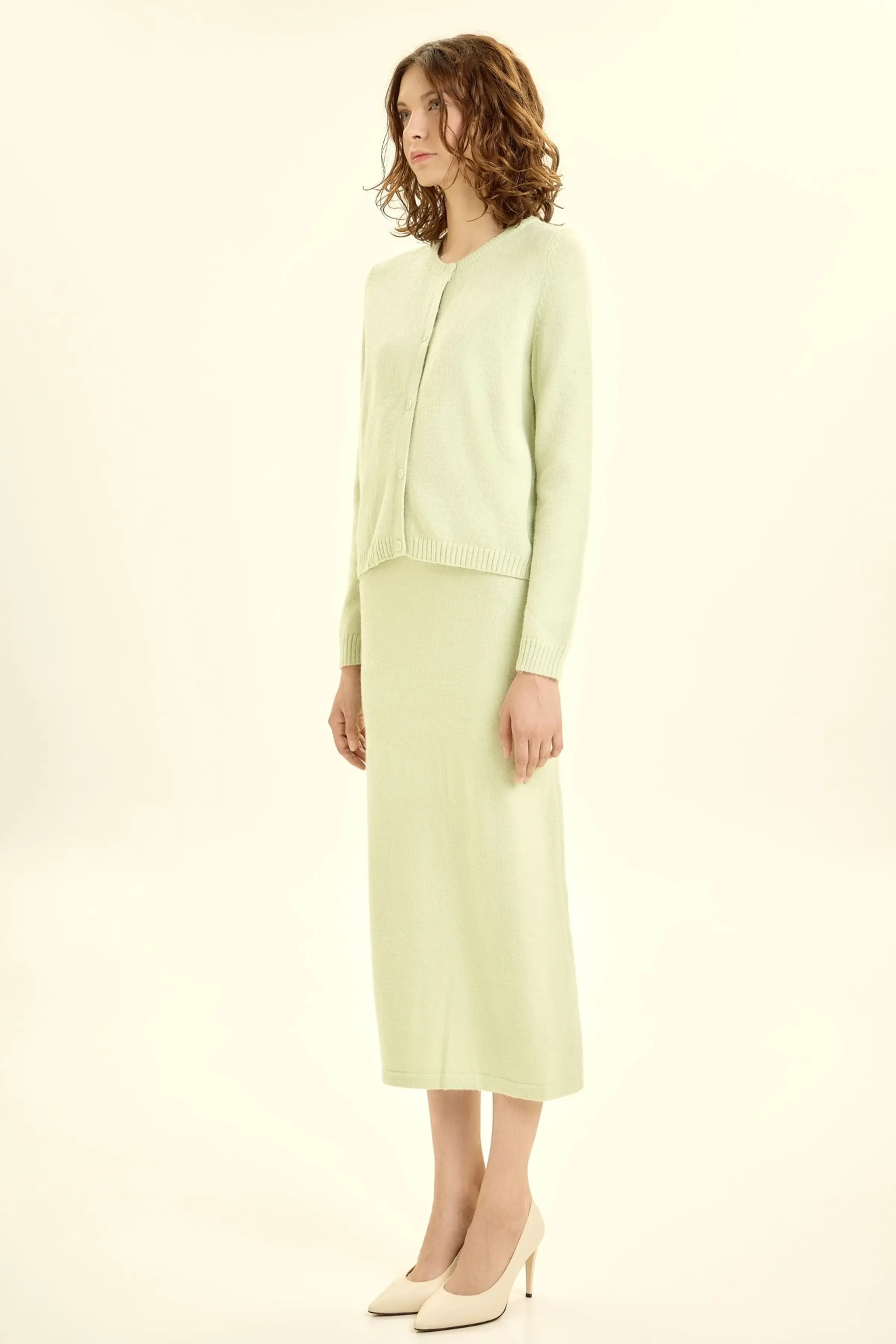 Кардиган светло-зеленый для женщин 46231-8 50