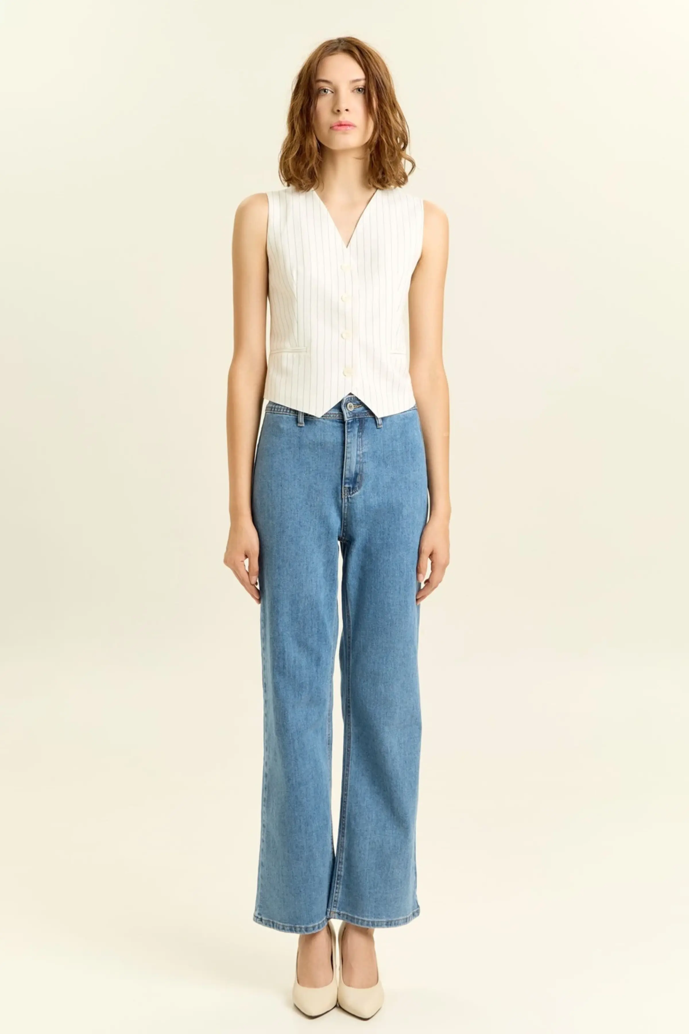 Джинсы синий для женщин 45290-65 74