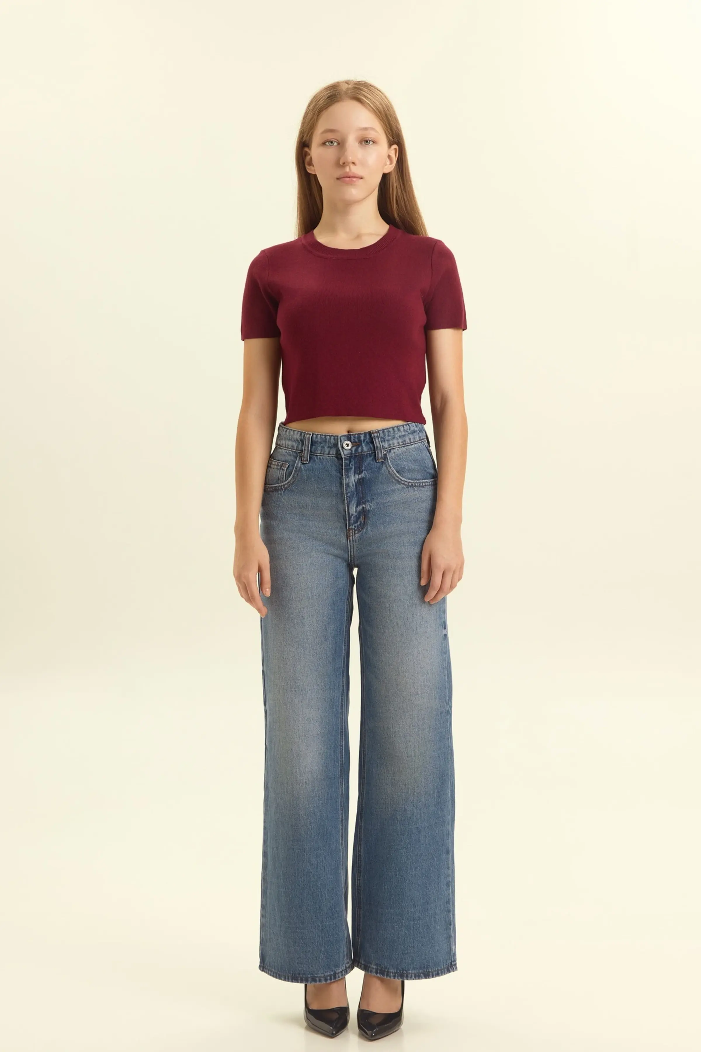 Джинсы светло-синий для женщин 46272-195 74