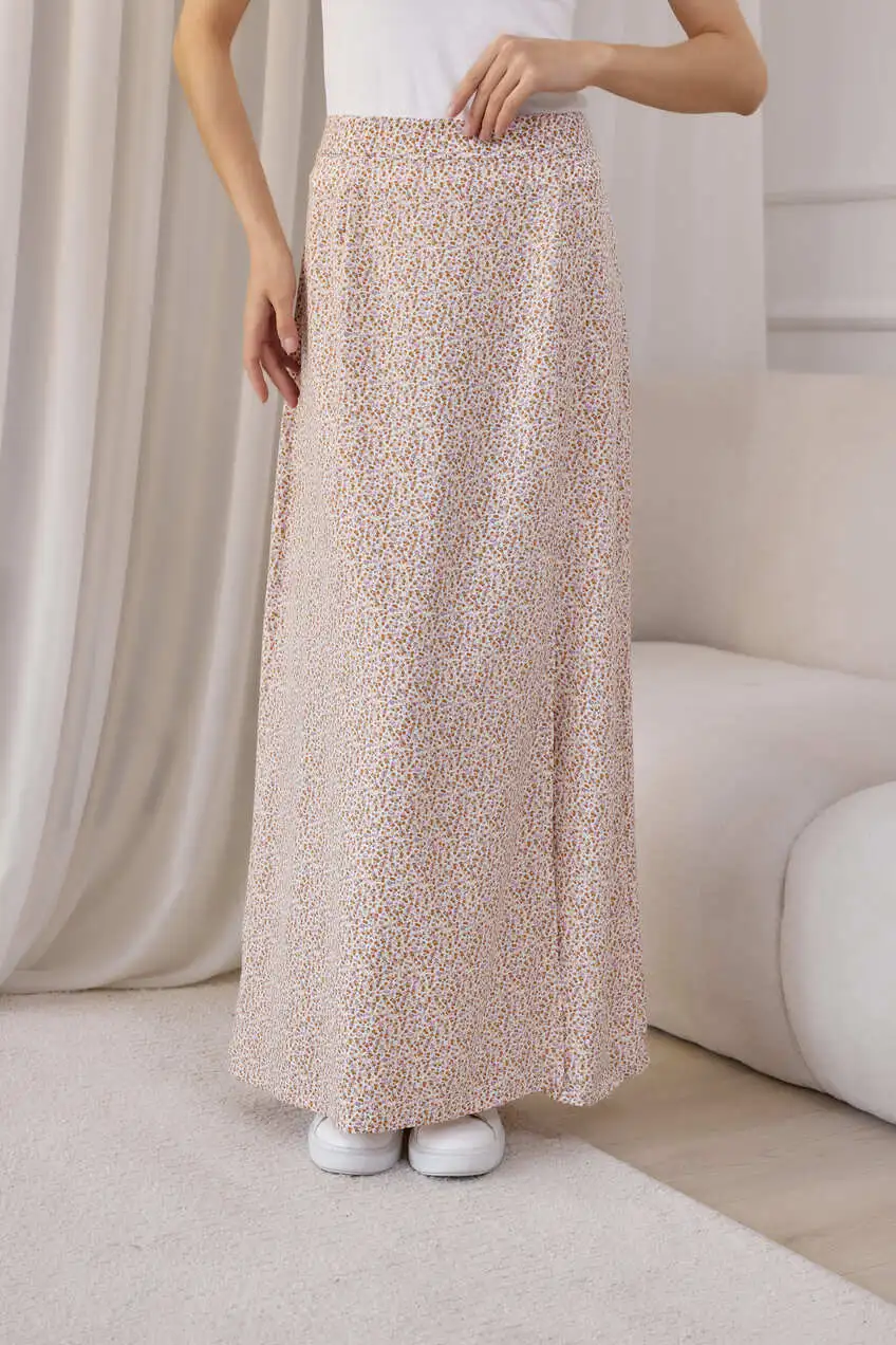 Юбка розовый в цветочек для женщин 41321-194 52