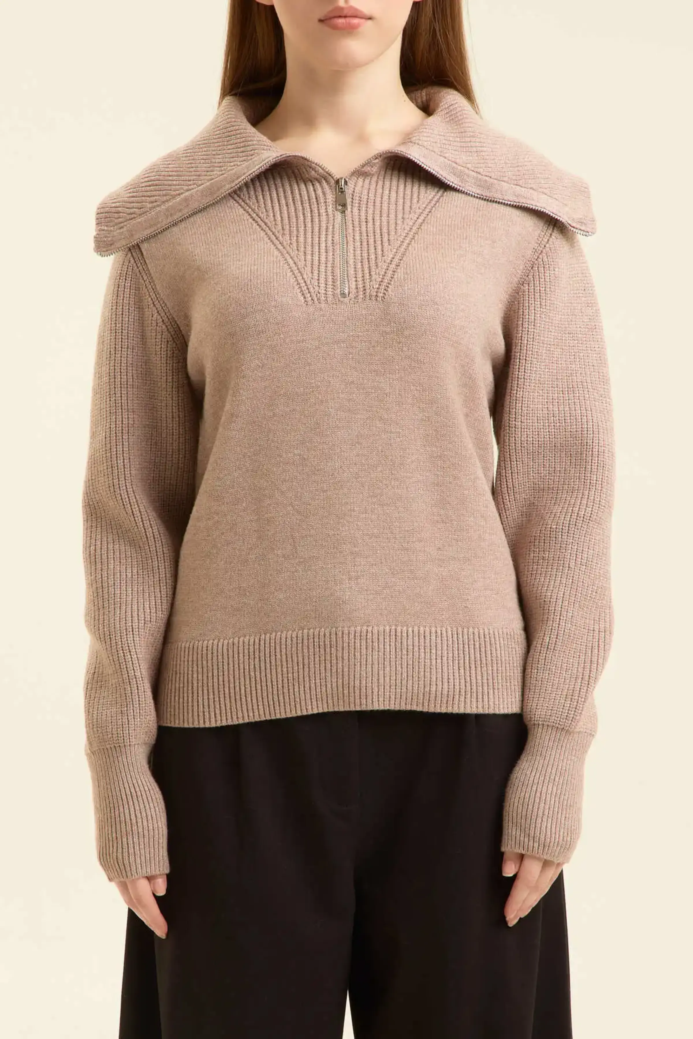 Свитер бежевый для женщин 47158-15 65