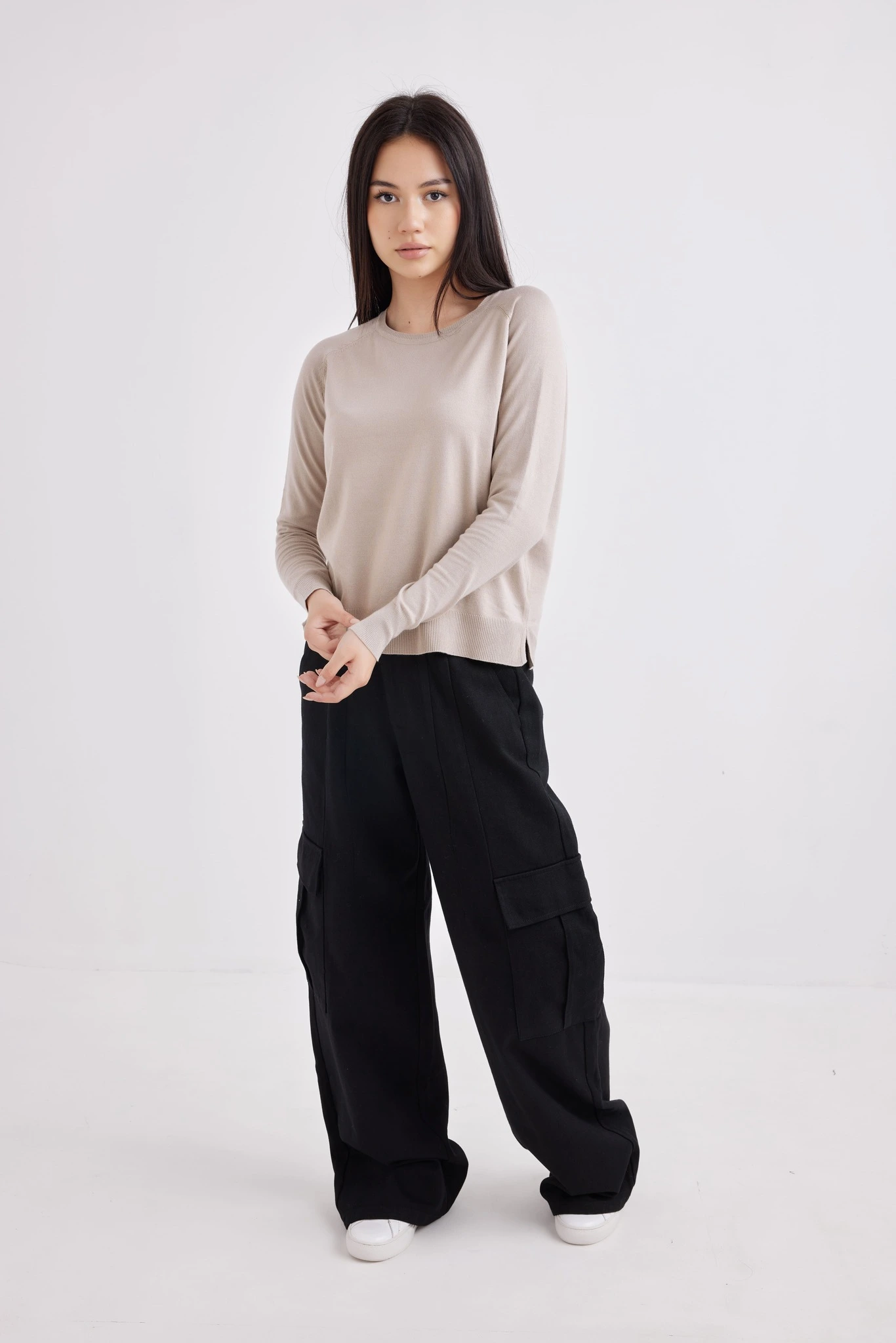 Брюки черный для женщин 42269-1 71