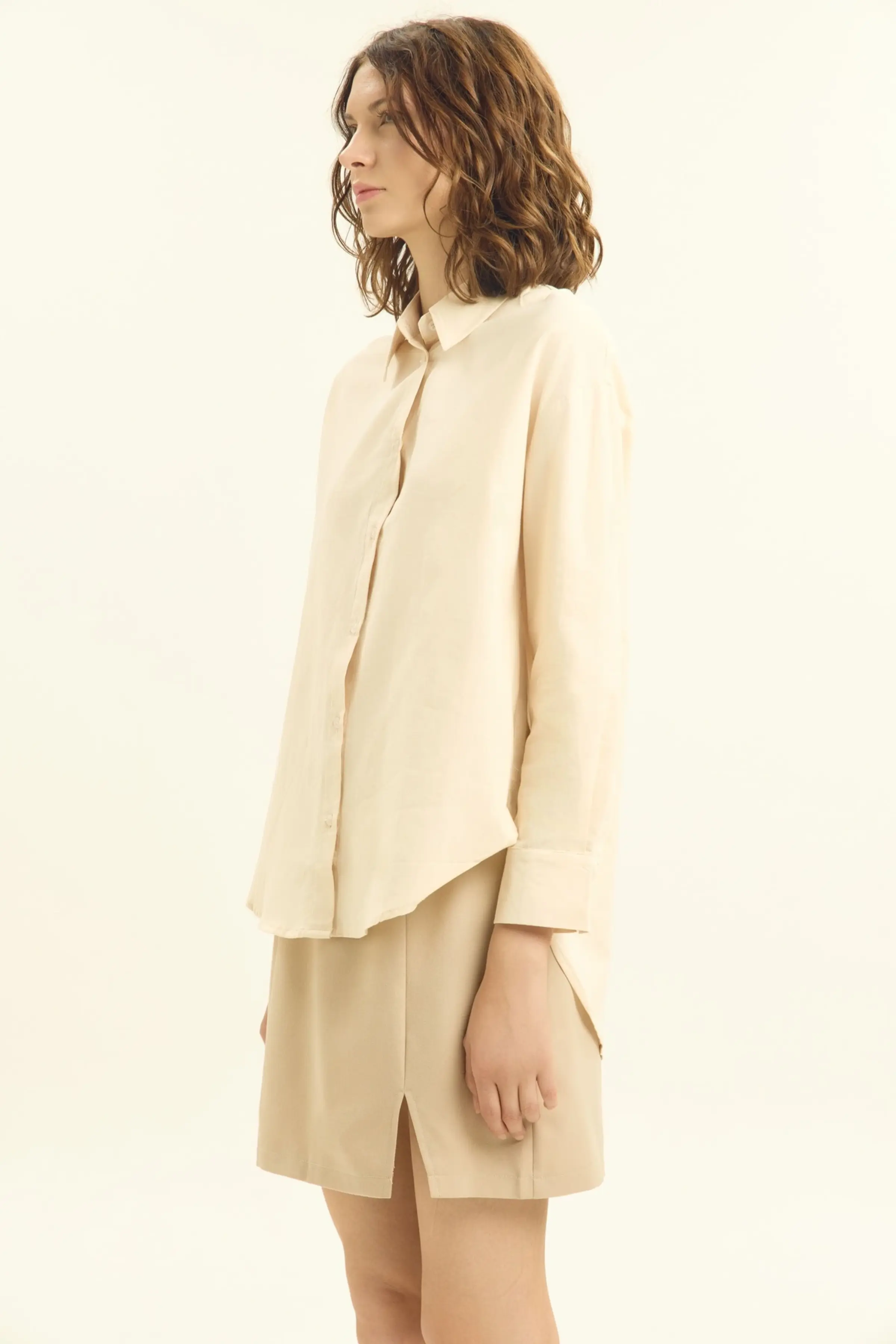 Рубашка бежевый для женщин 45319-15 66