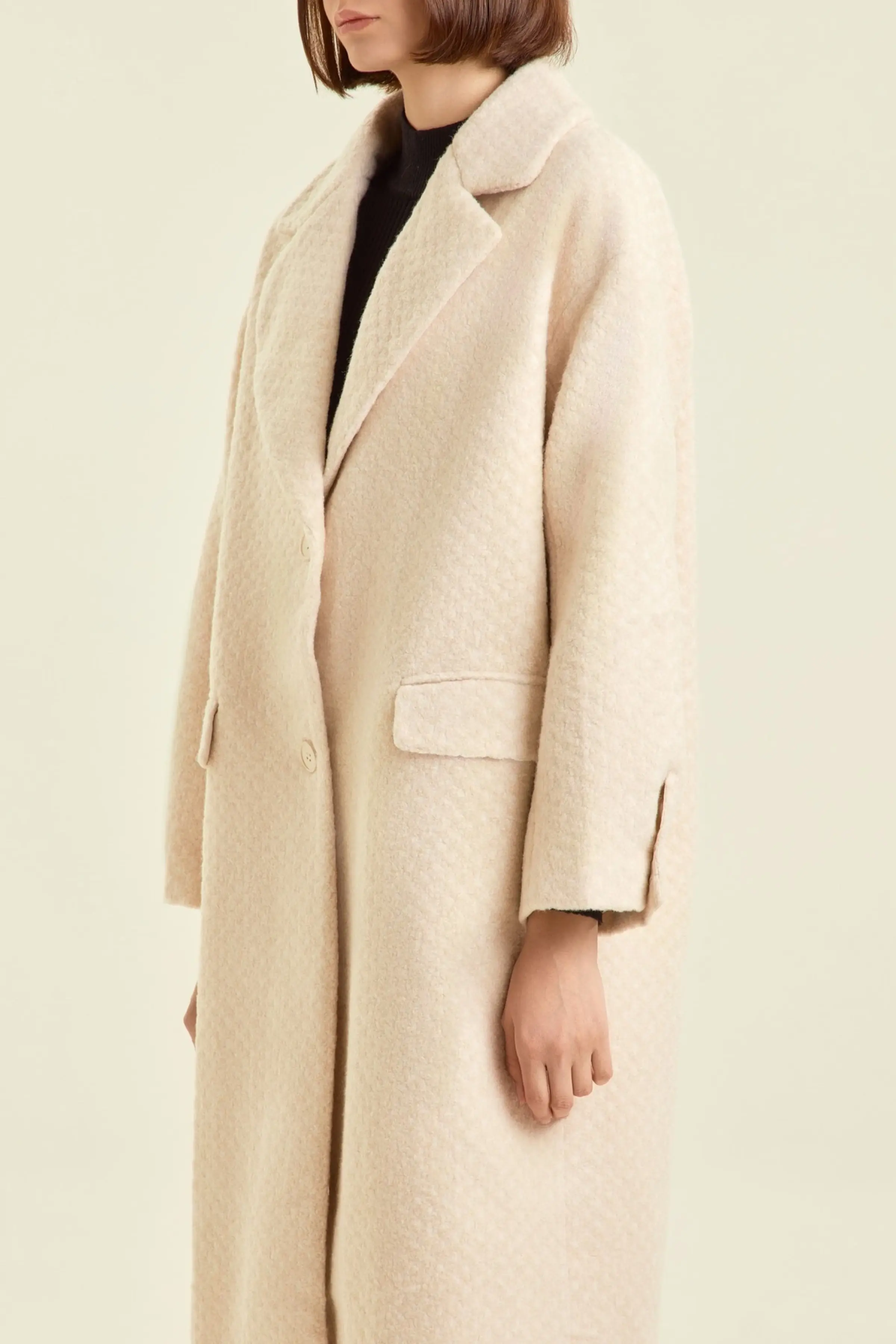 Пальто айвори для женщин 47109-234 53