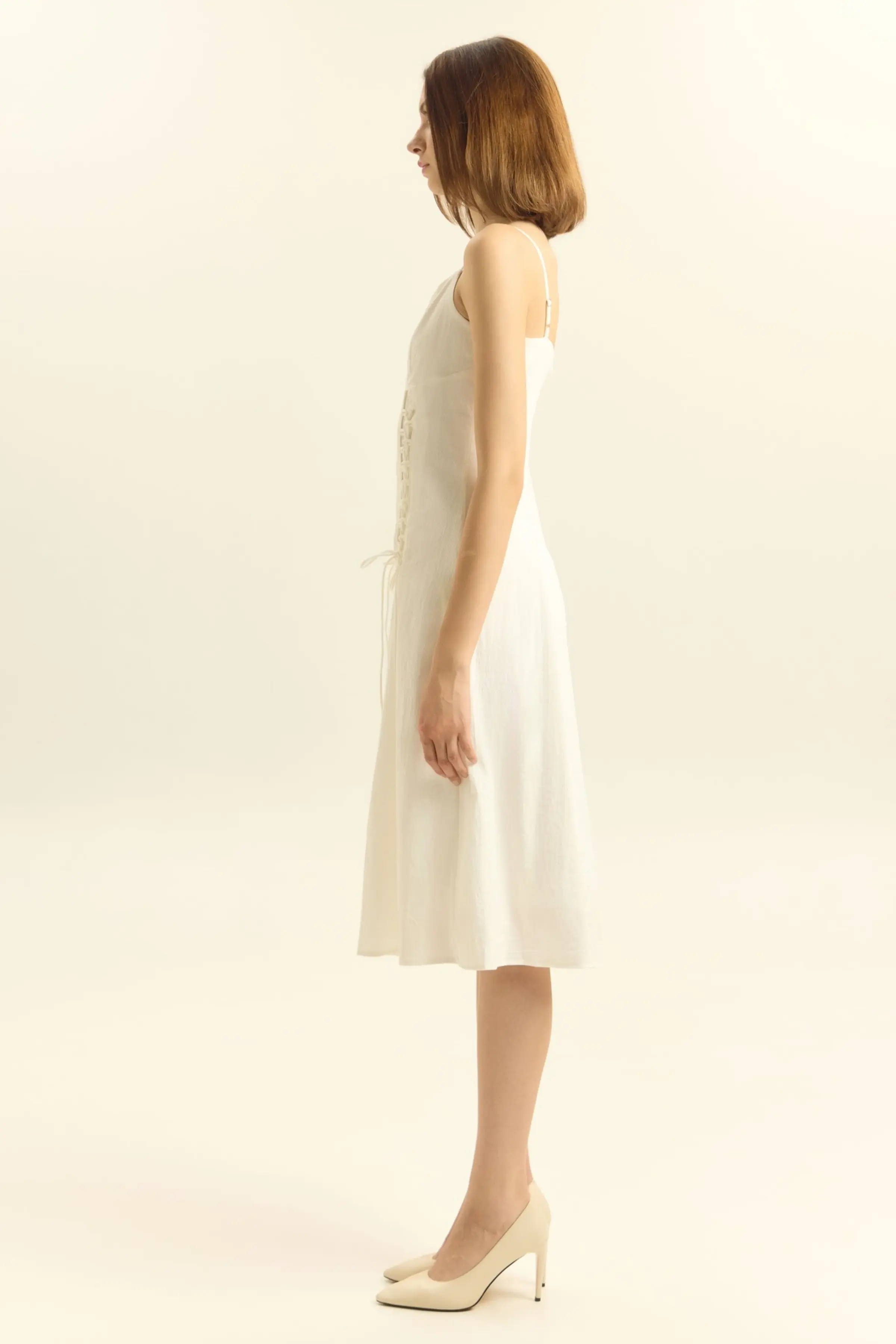 Сарафан белый для женщин 45218-4 48