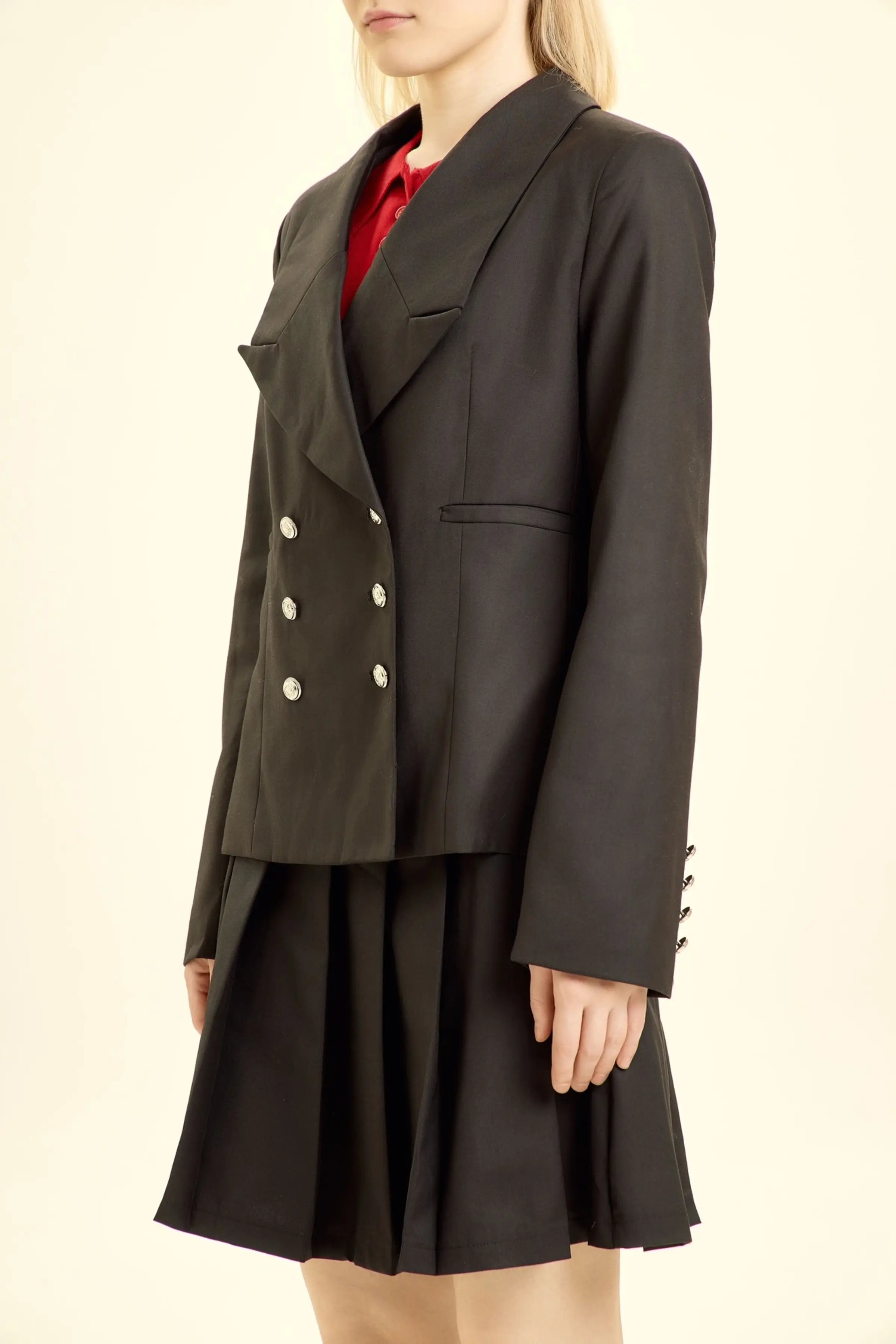 Жакет черный для женщин 46139-1 64