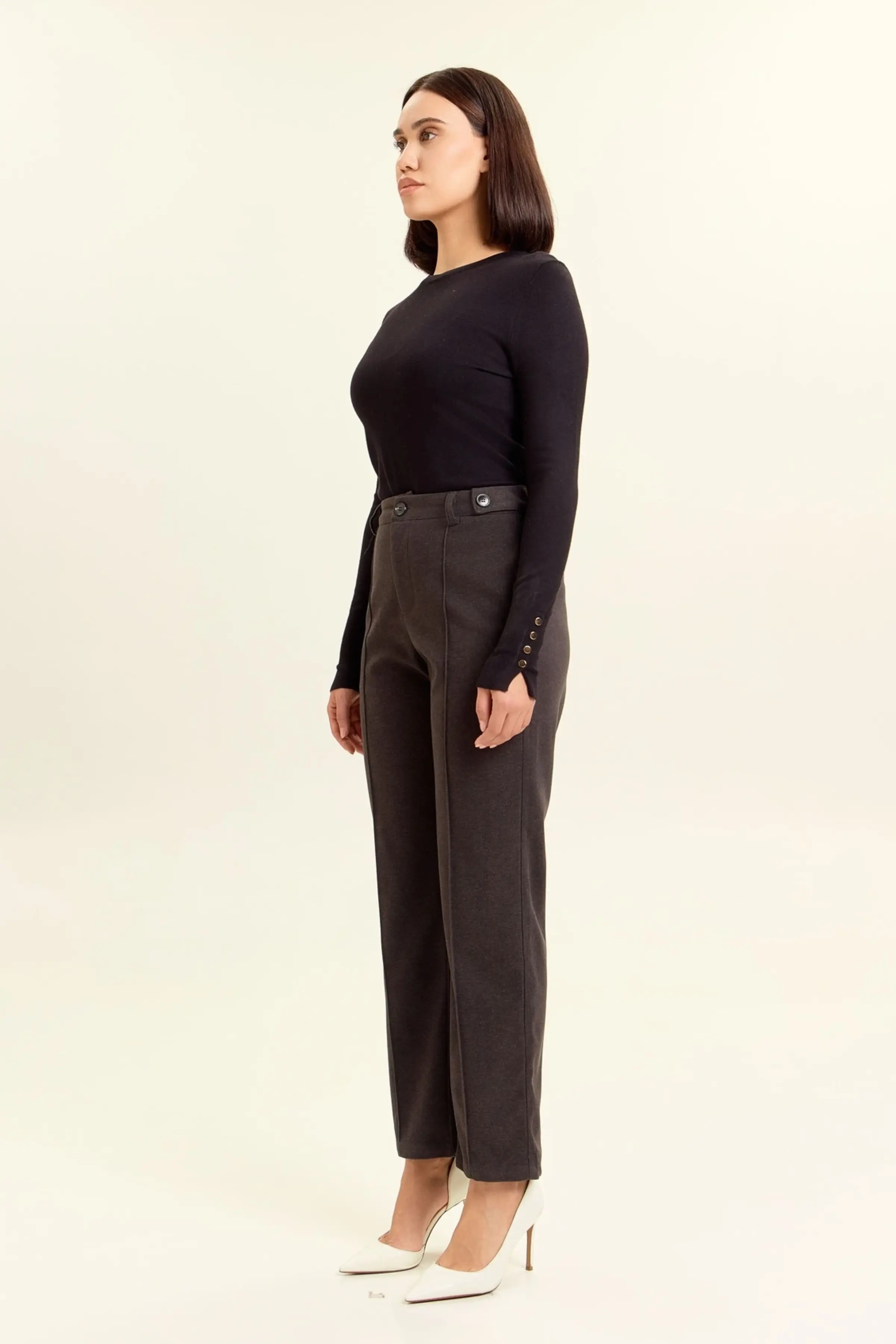 Брюки серый для женщин 47205-61 71