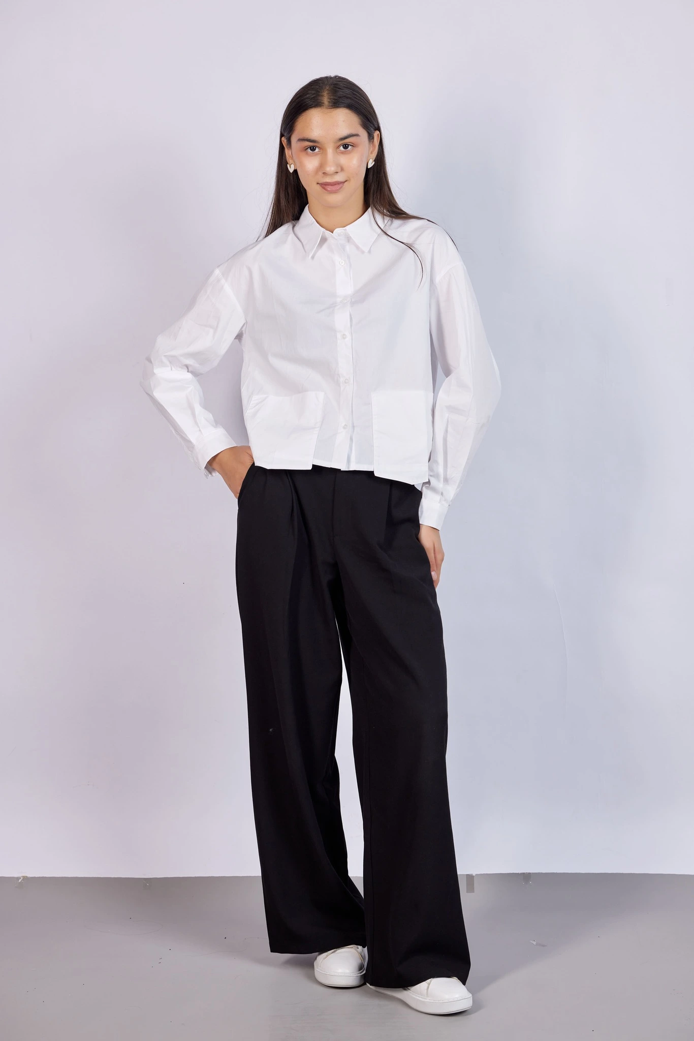 Рубашка белый для женщин 43222-4 66