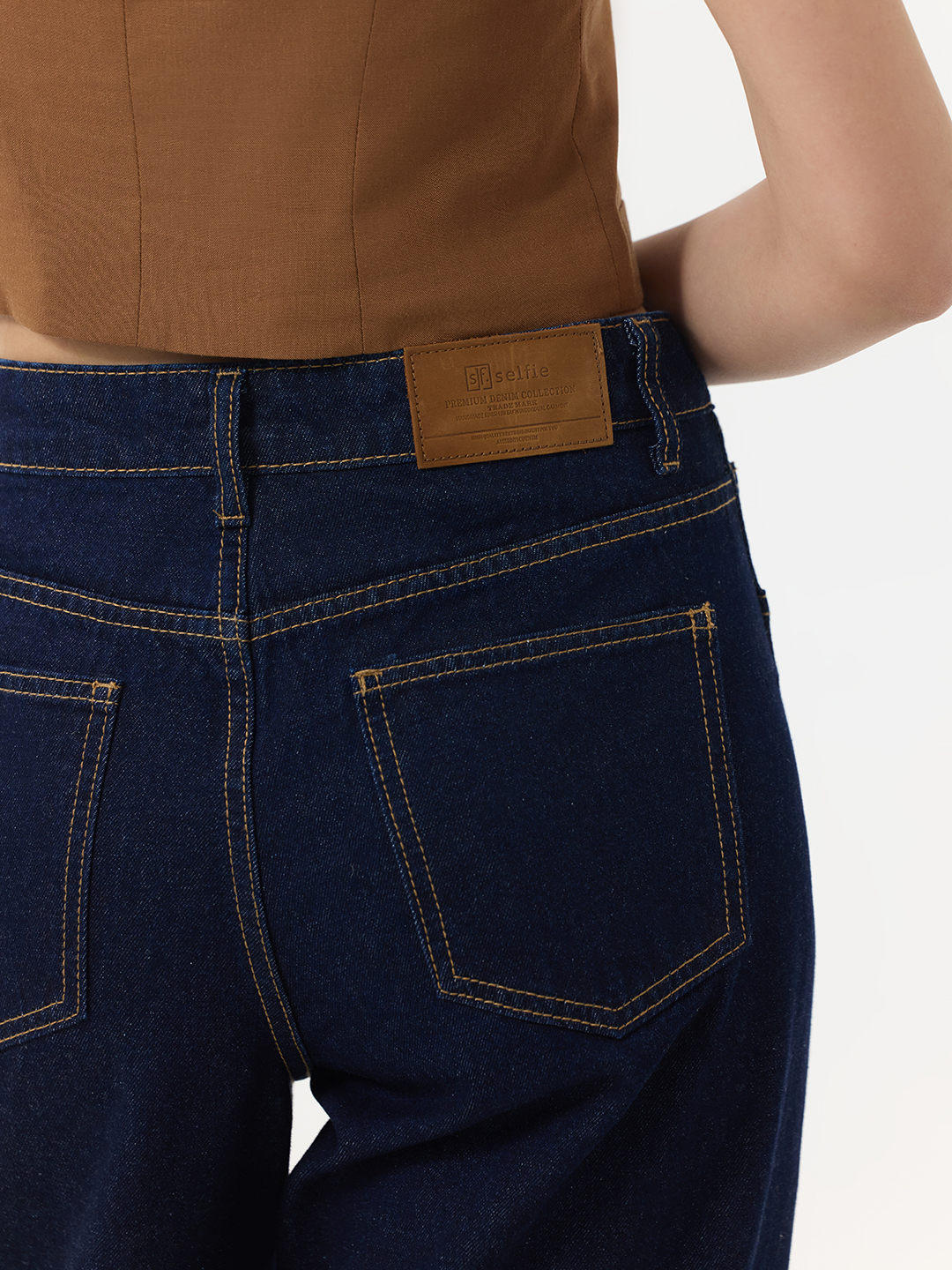 Джинсы темно-синий для женщин 48198-18 74