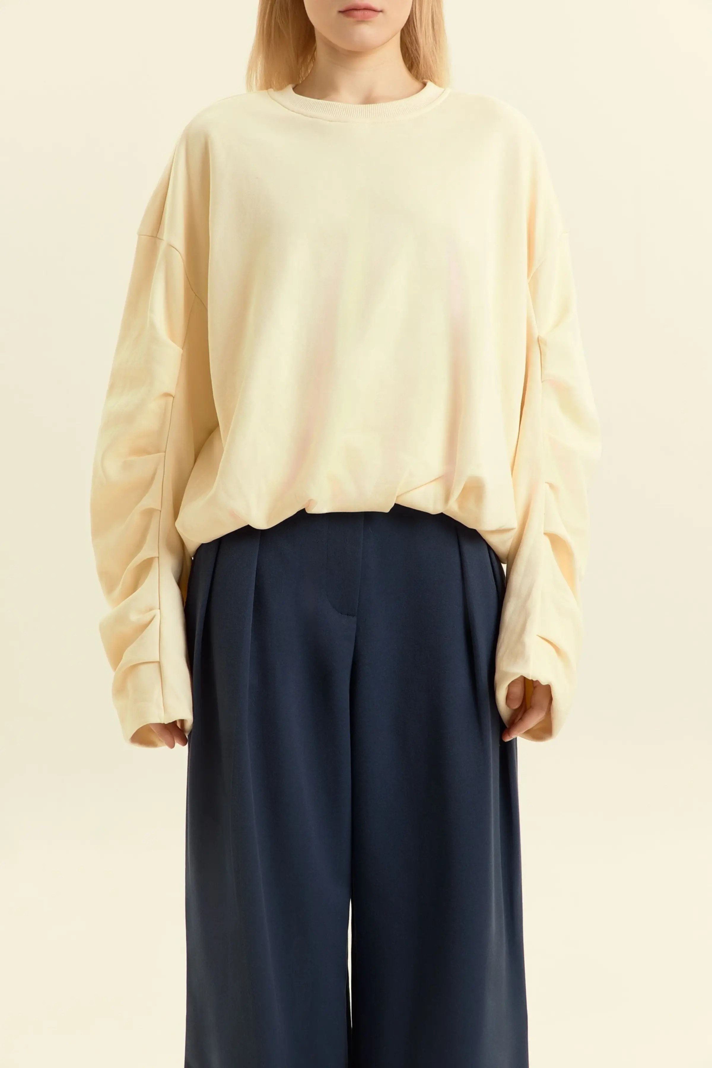 Толстовка айвори для женщин 46210-234 55