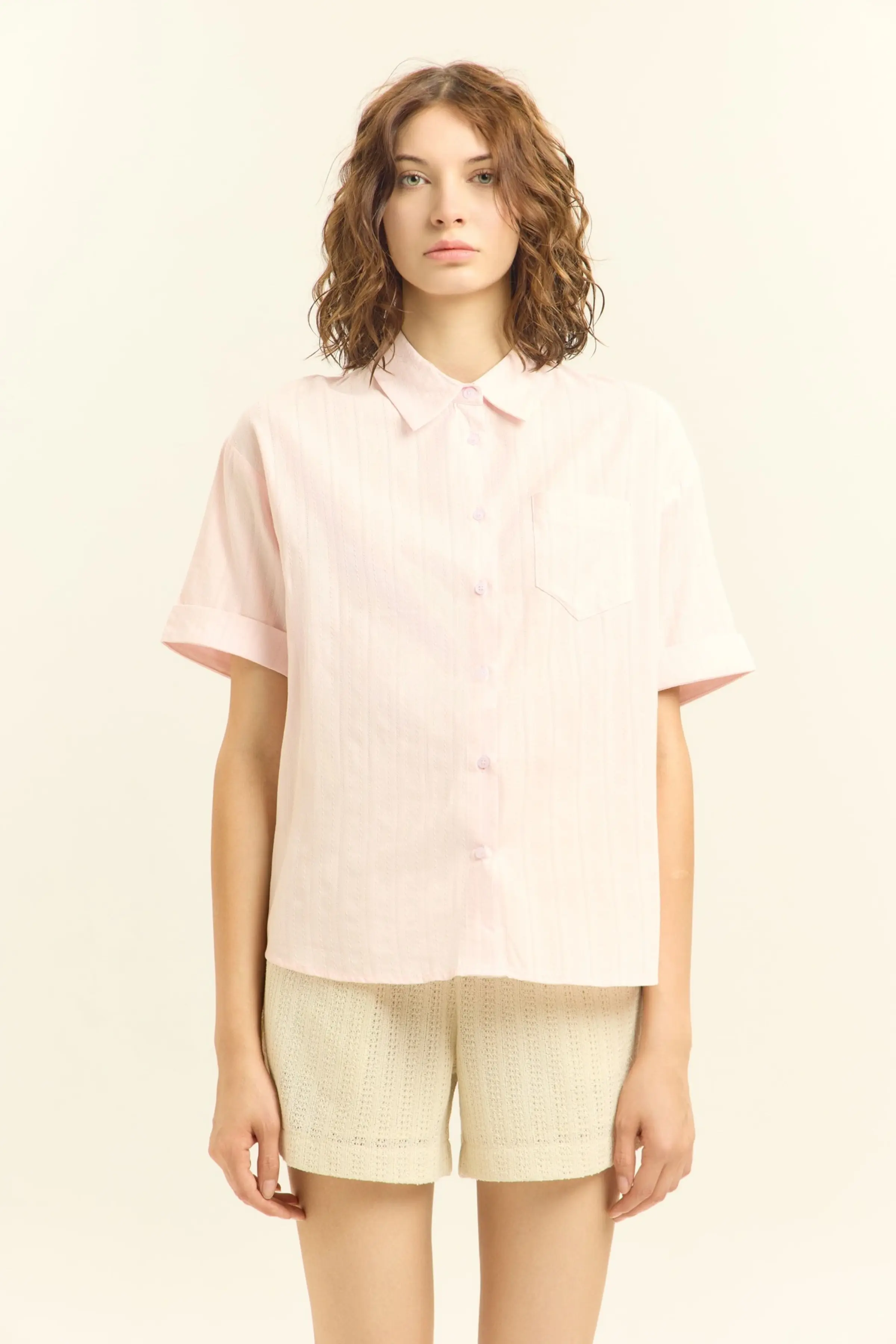 Рубашка светло-розовый для женщин 45245-27 66