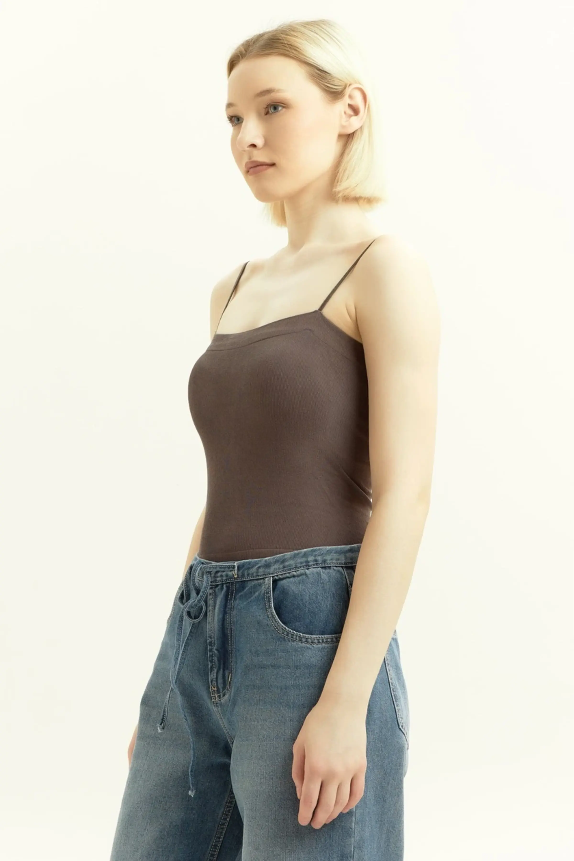 Топ темно-серый для женщин 45328-12 46