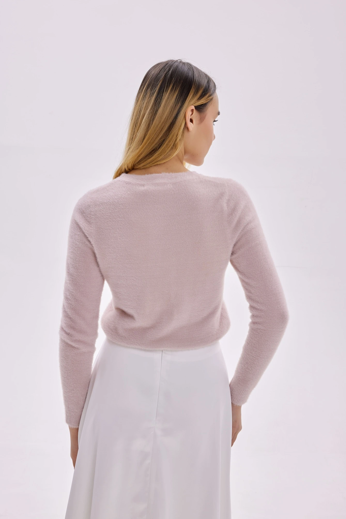 Джемпер розовый для женщин 40345-17 60