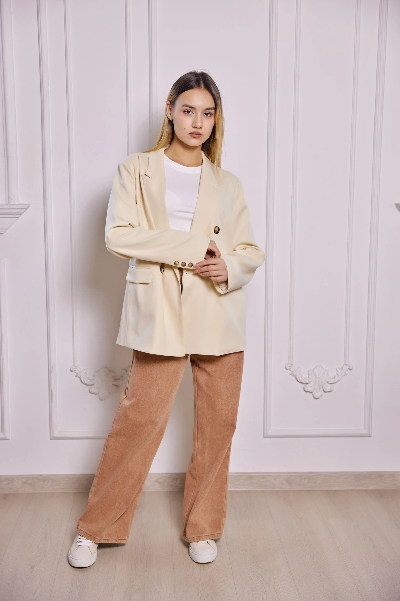 Жакет айвори для женщин 40223-234 64