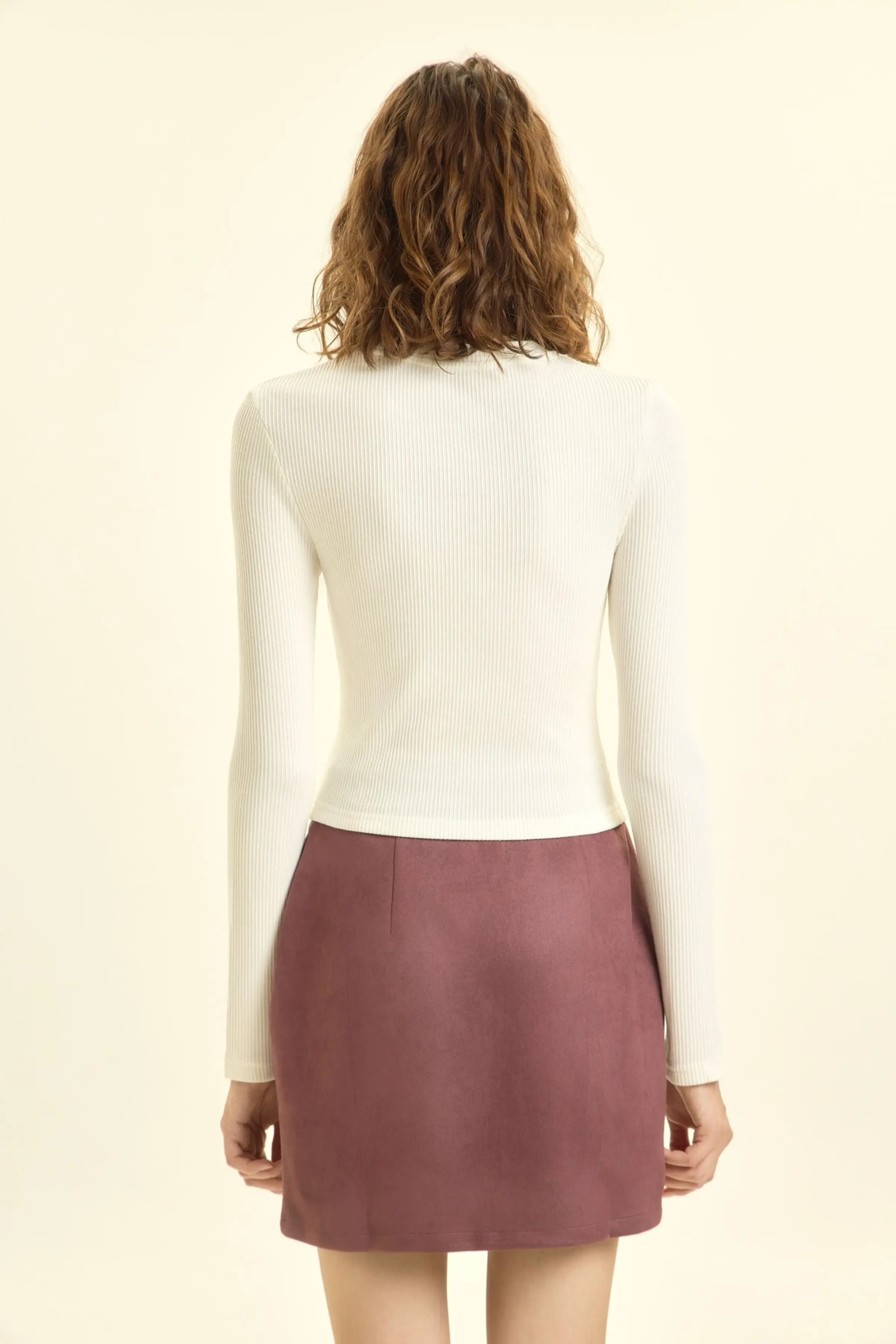 Лонгслив белый для женщин 46164-4 59