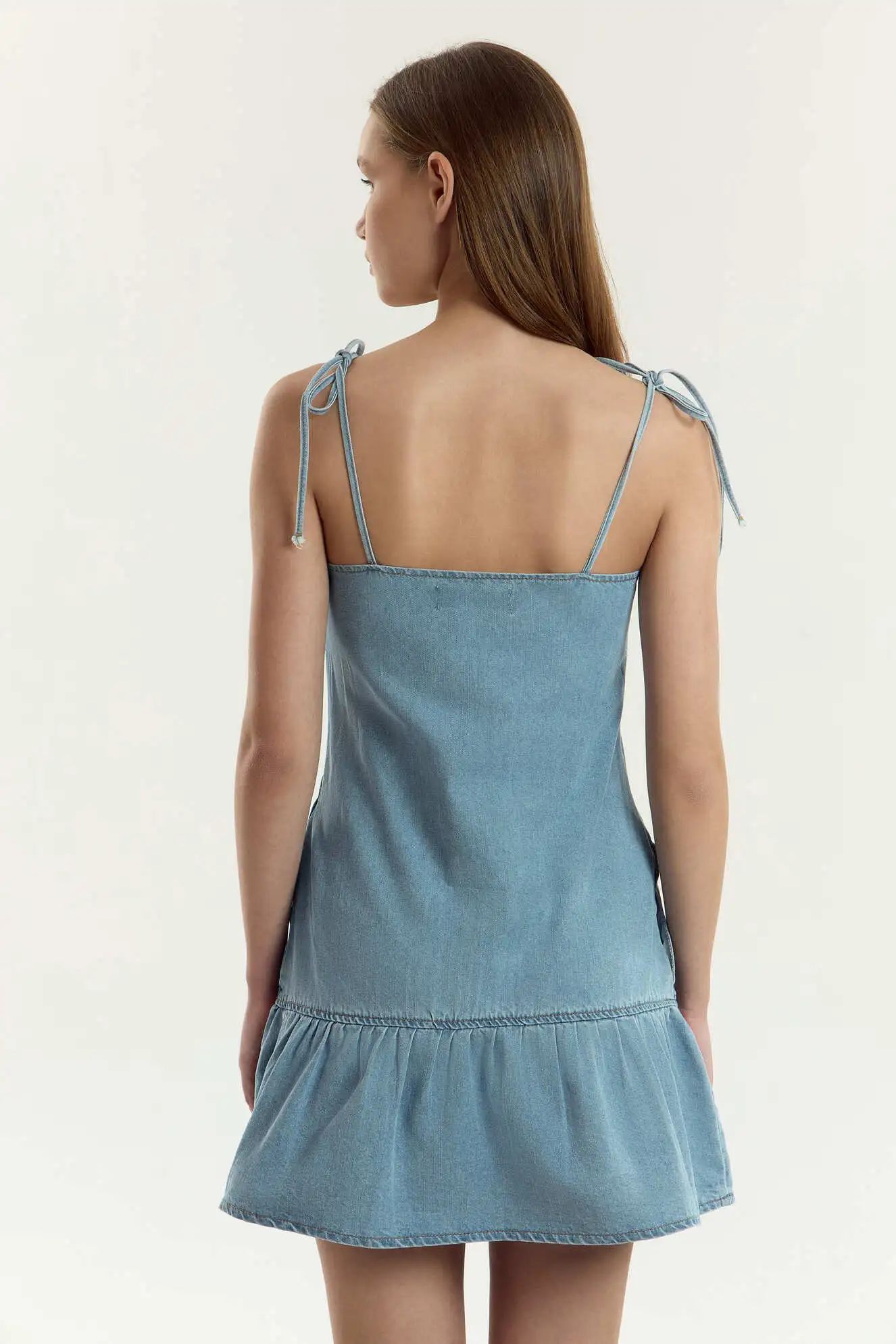 Сарафан голубой для женщин 45133-10 48