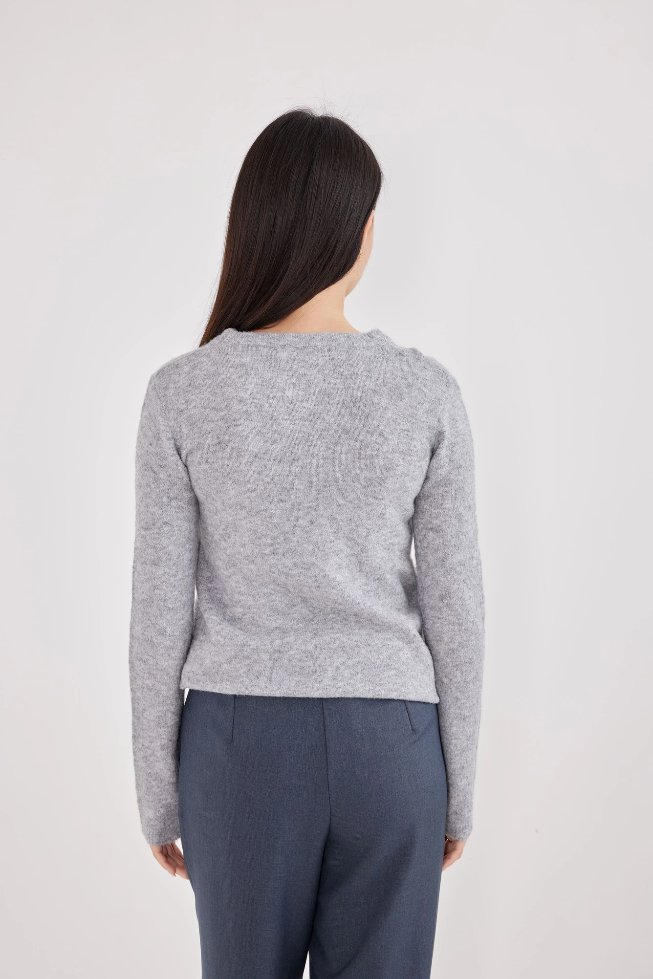Джемпер серый для женщин 42217-61 60