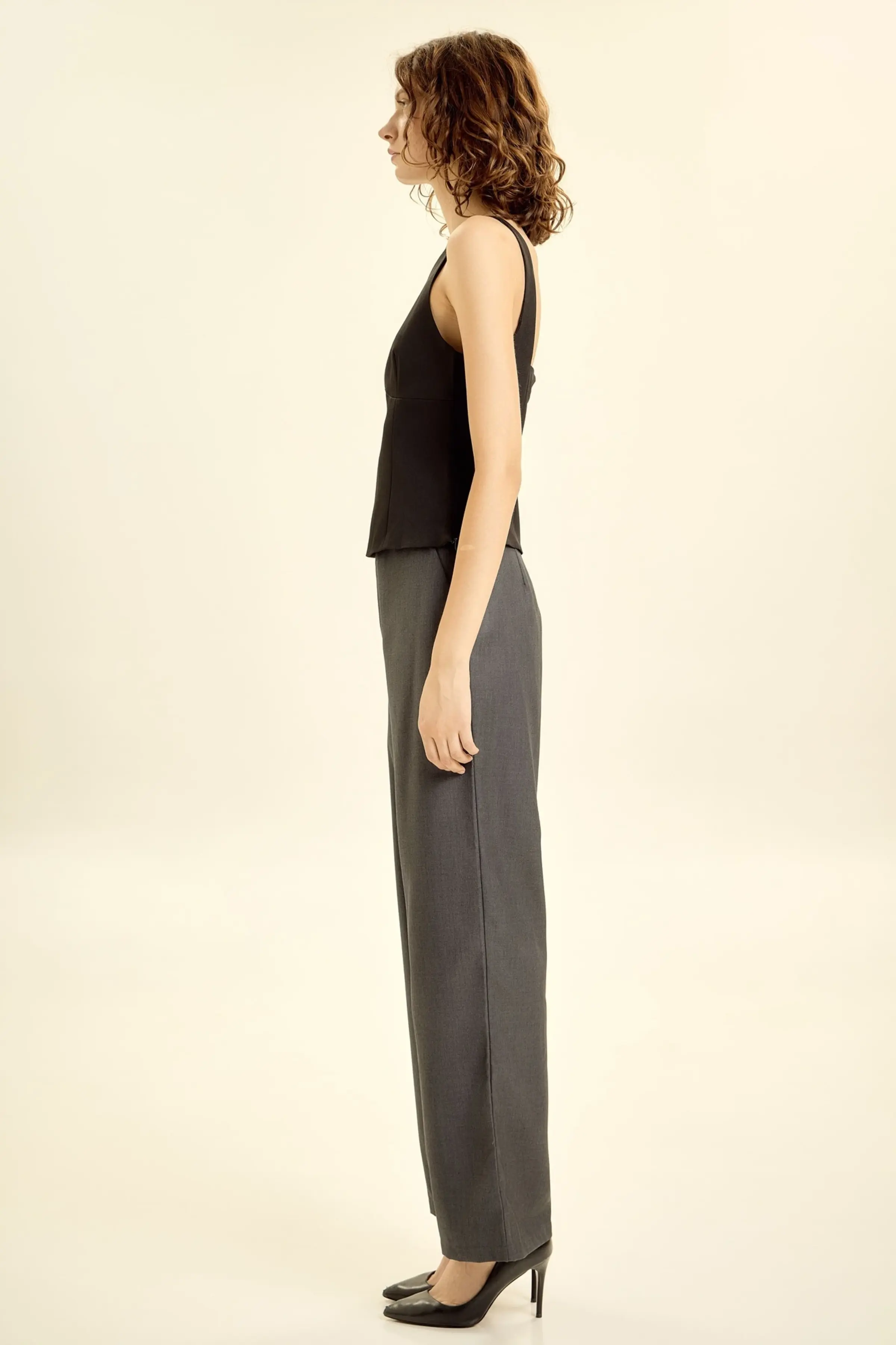 Топ черный для женщин 46103-1 46