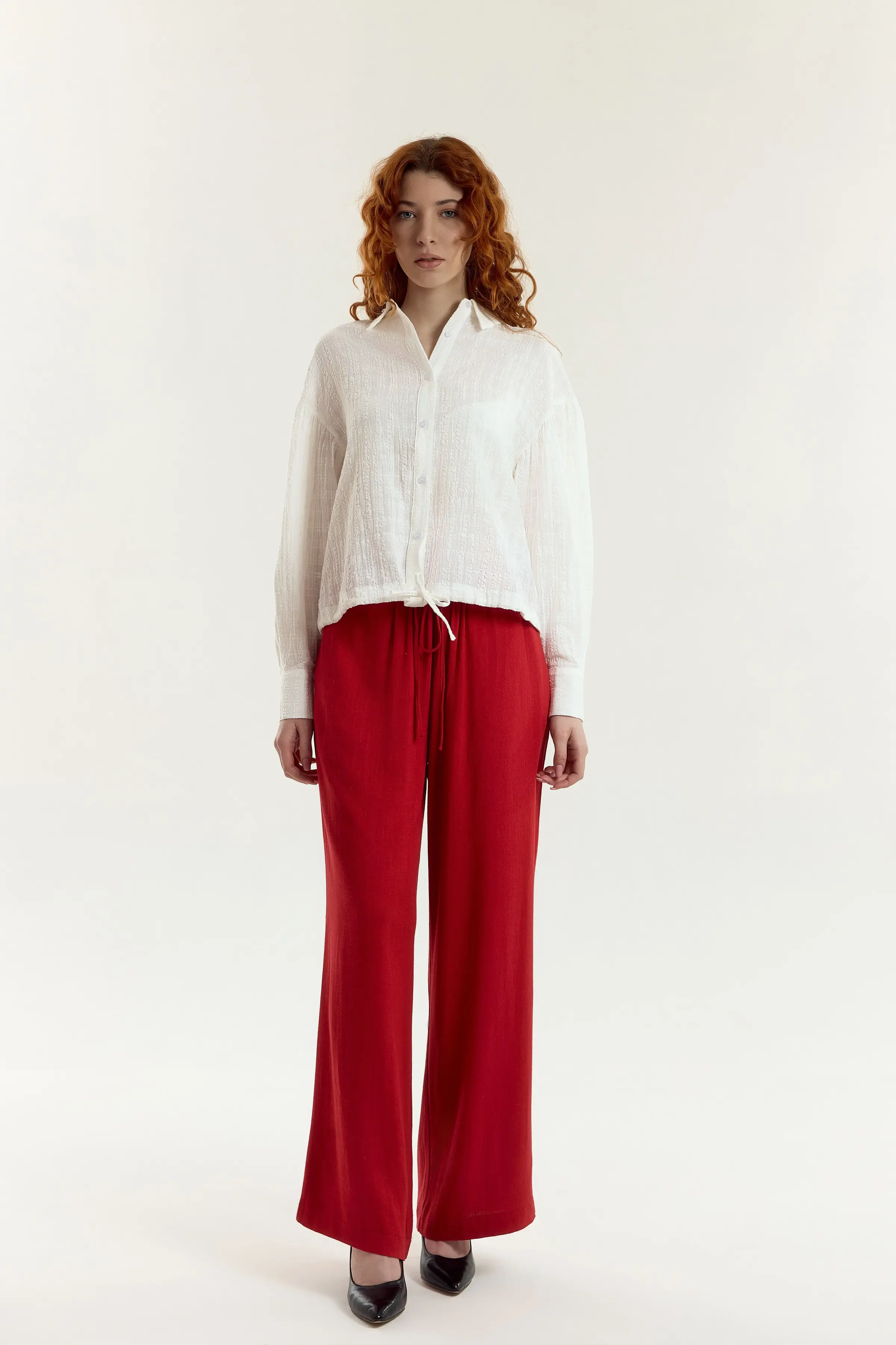 Брюки красный для женщин 45201-7 71