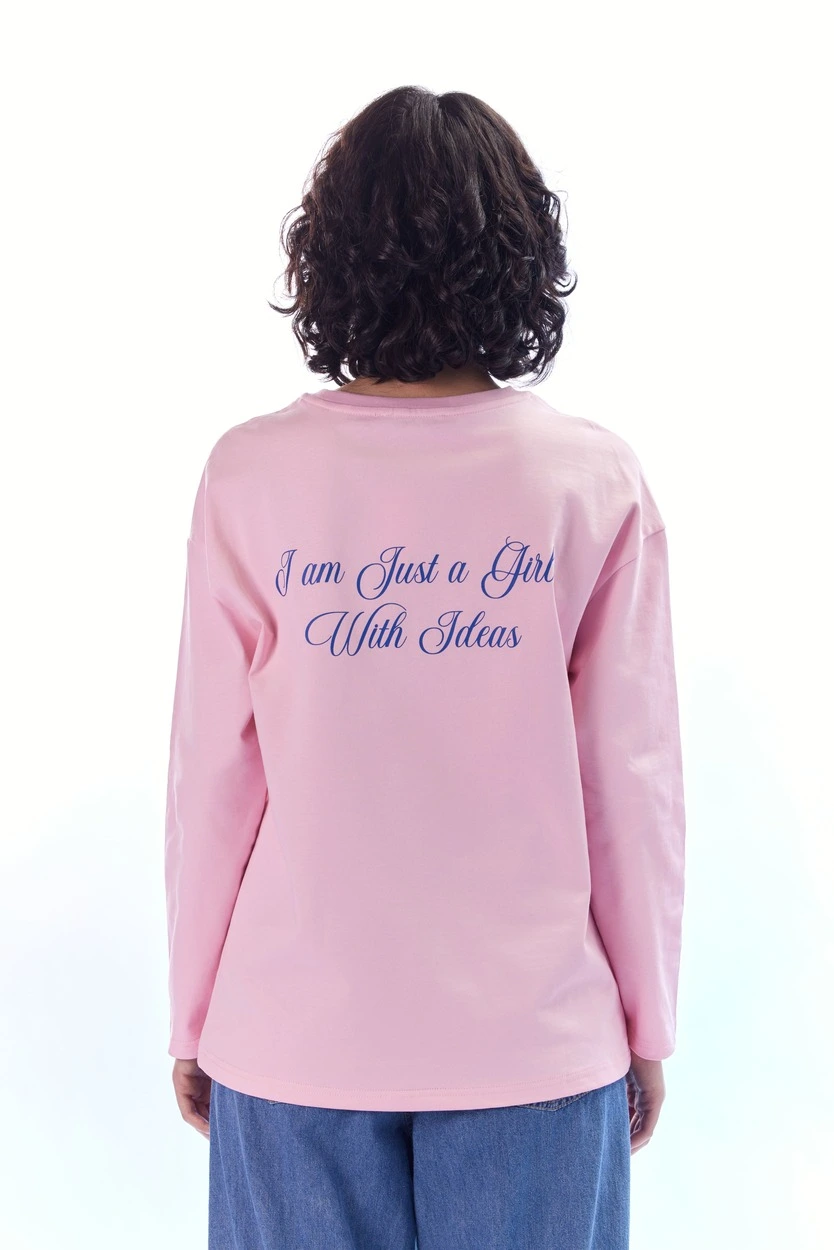 Лонгслив розовый для женщин 44259-17 59