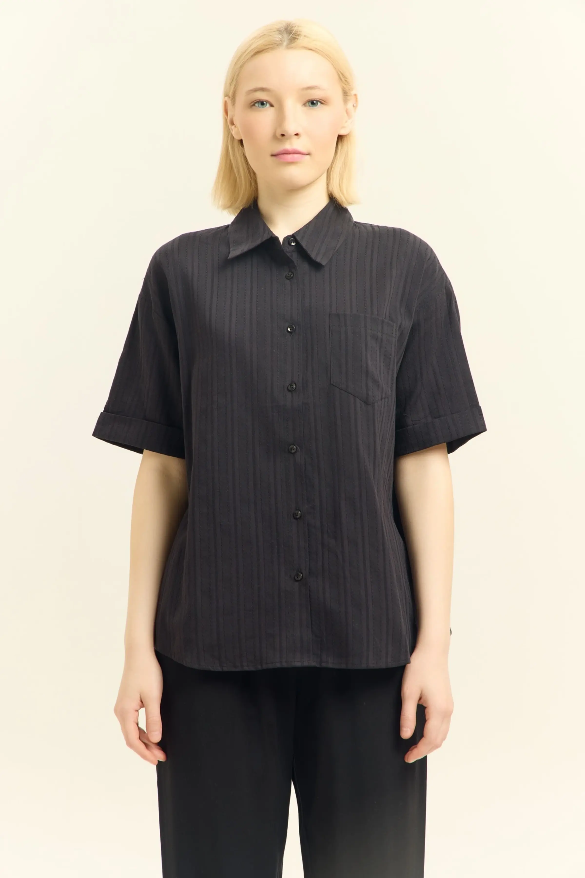 Рубашка черный для женщин 45245-1 66