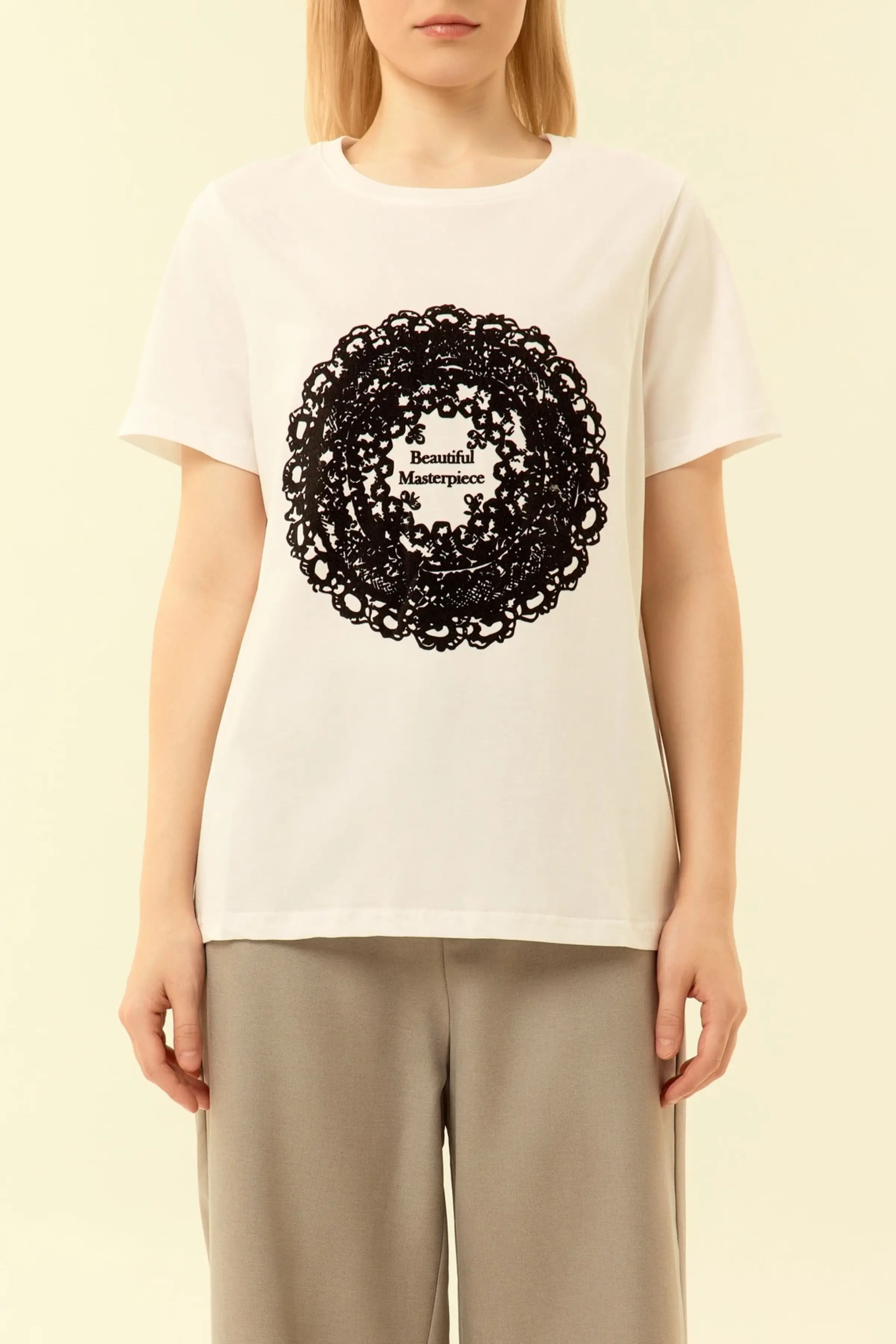 Футболка белый для женщин 46112-4 67