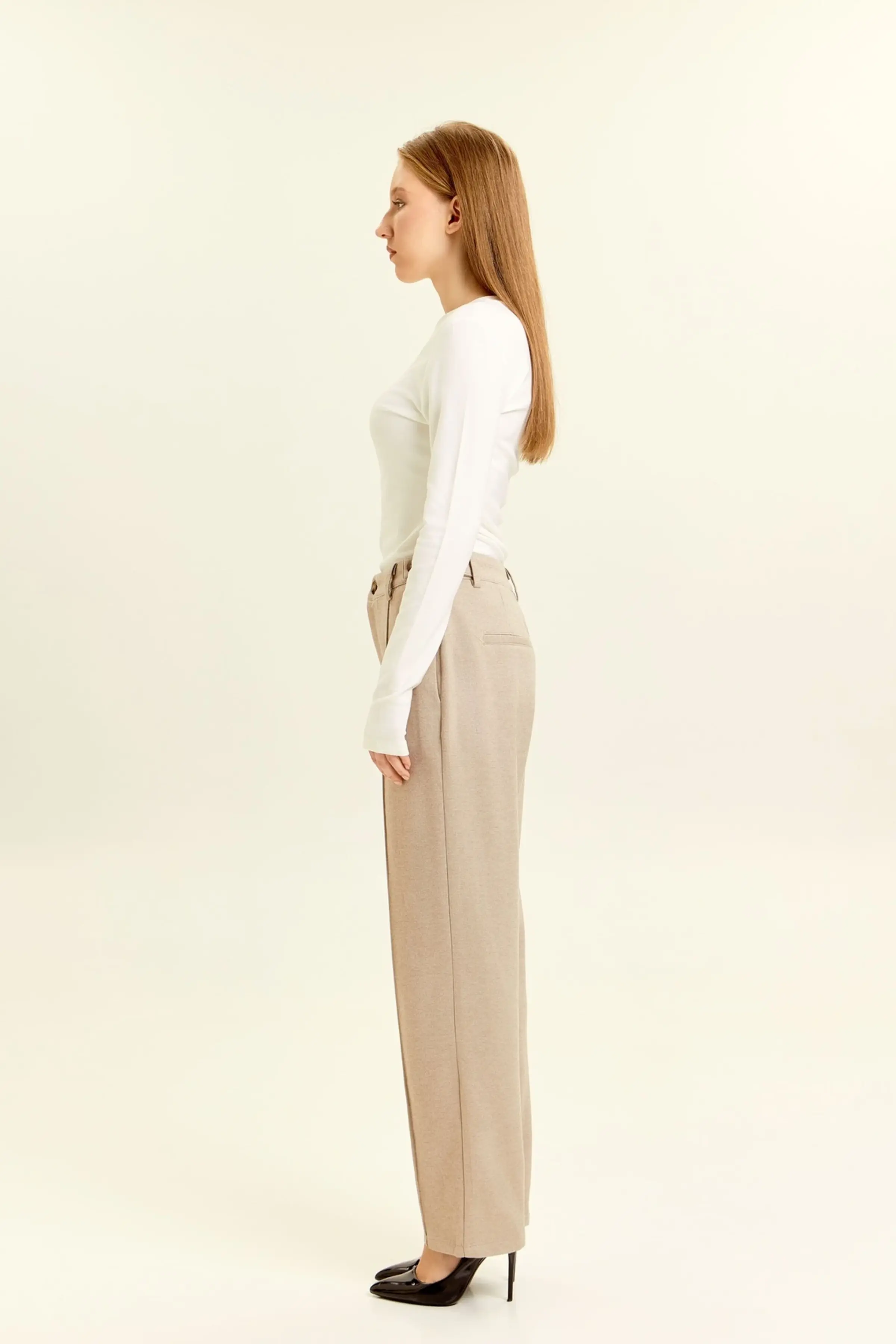 Брюки коричневый для женщин 47205-13 71