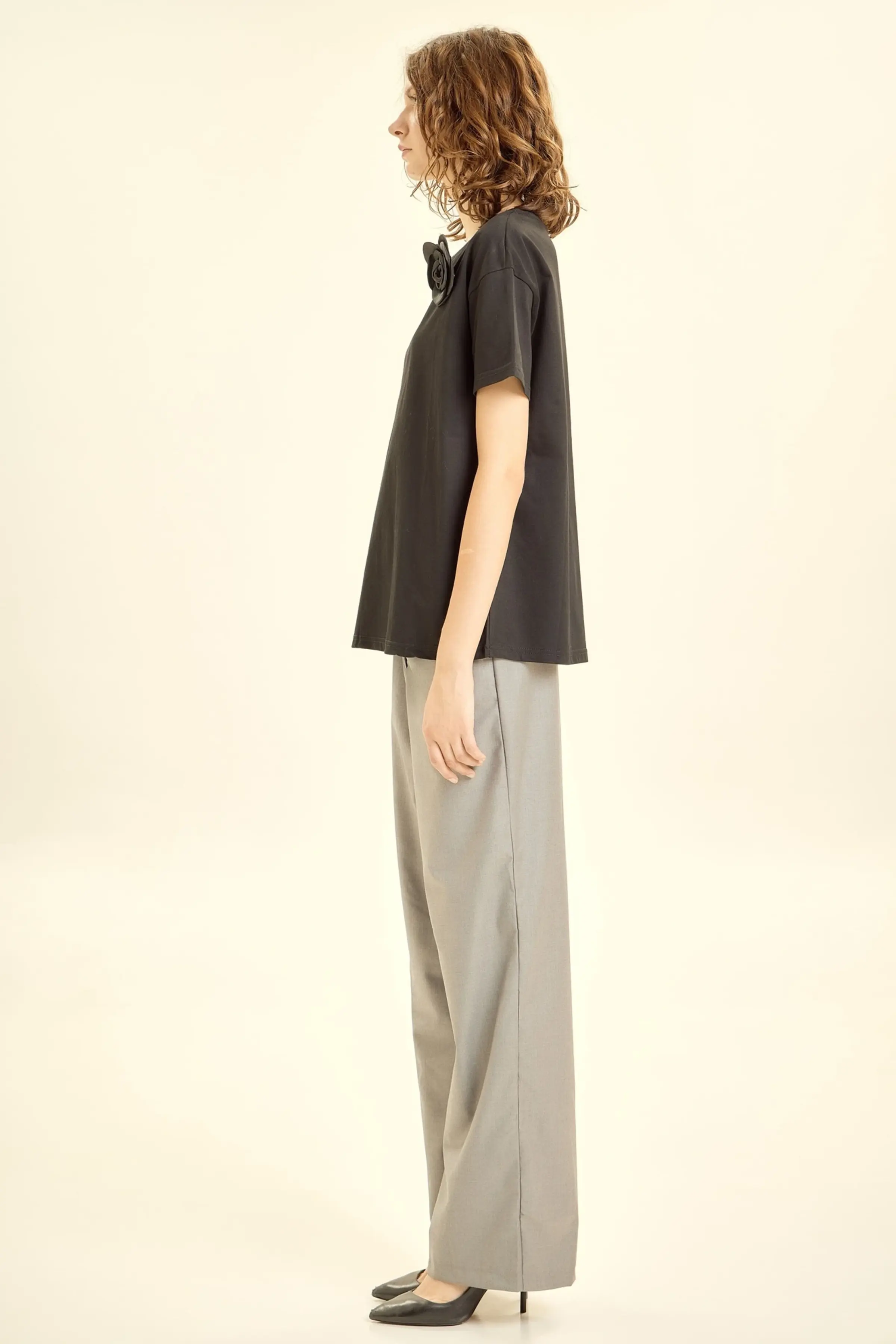 Футболка черный для женщин 46124-1 67