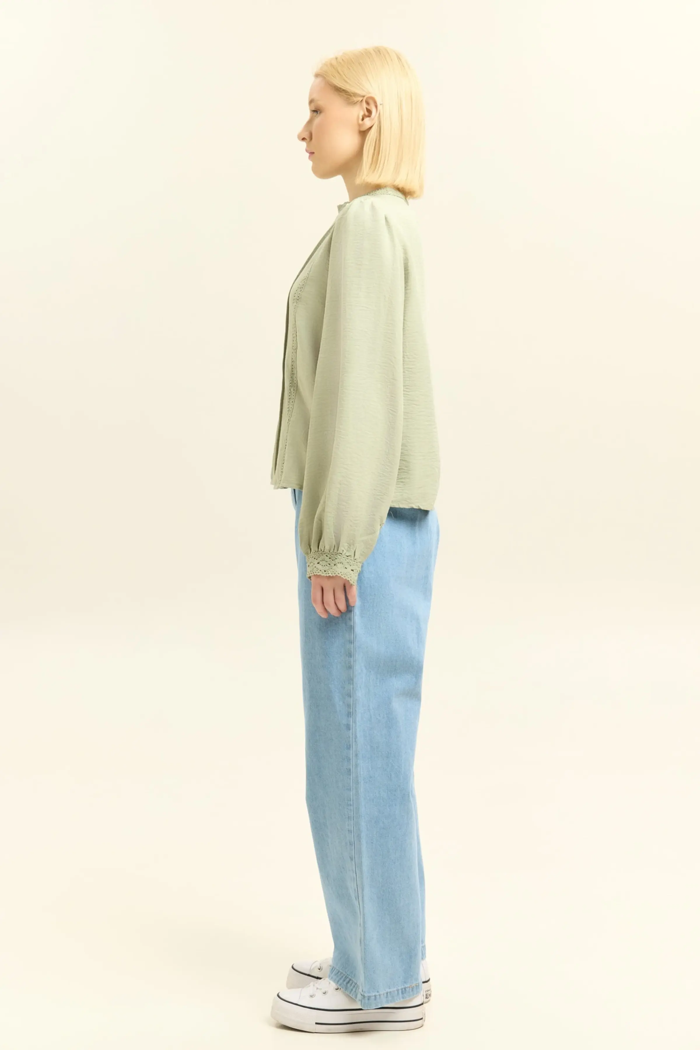 Блузка хаки для женщин 45251-14 28