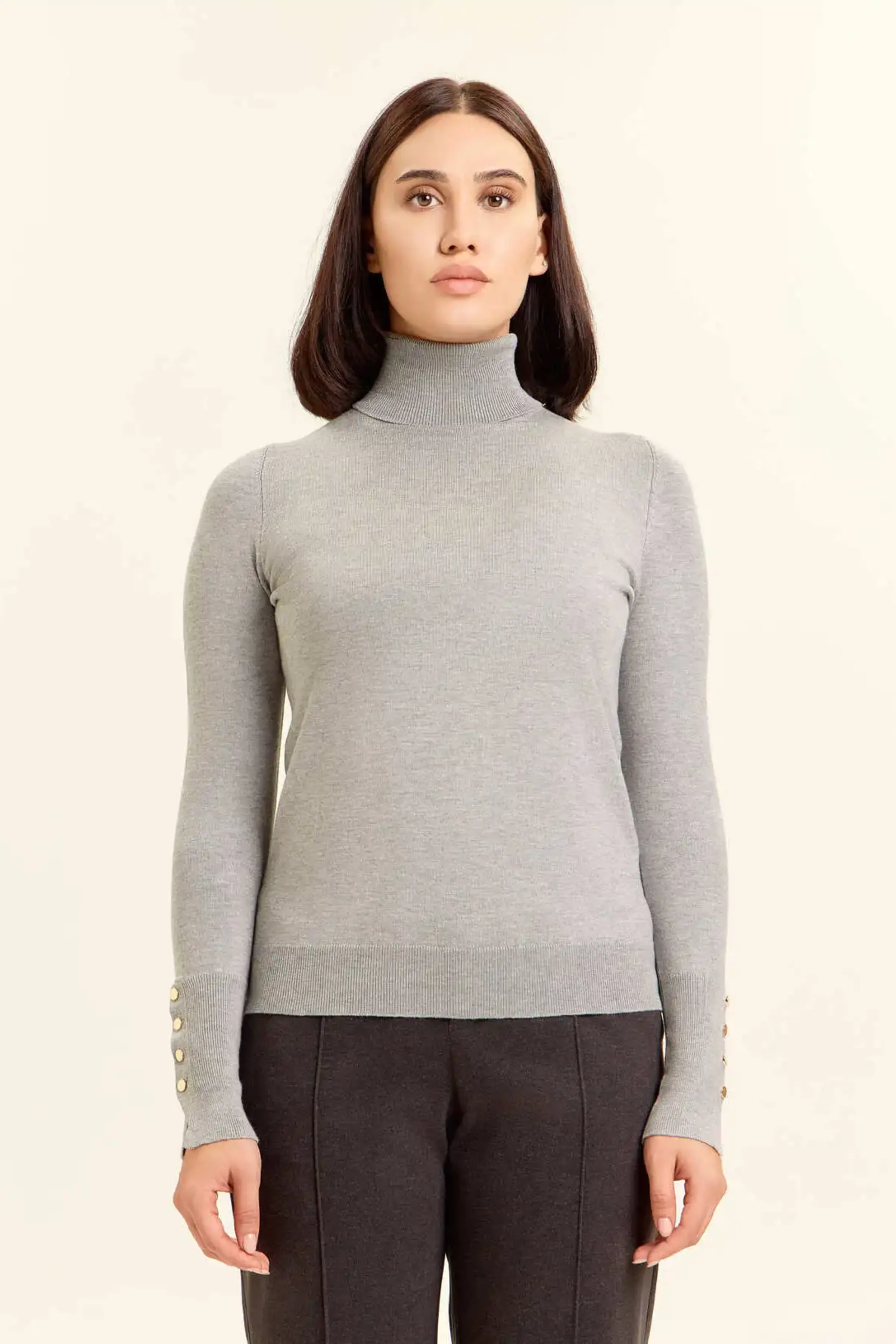 Джемпер серый для женщин 47171-61 60