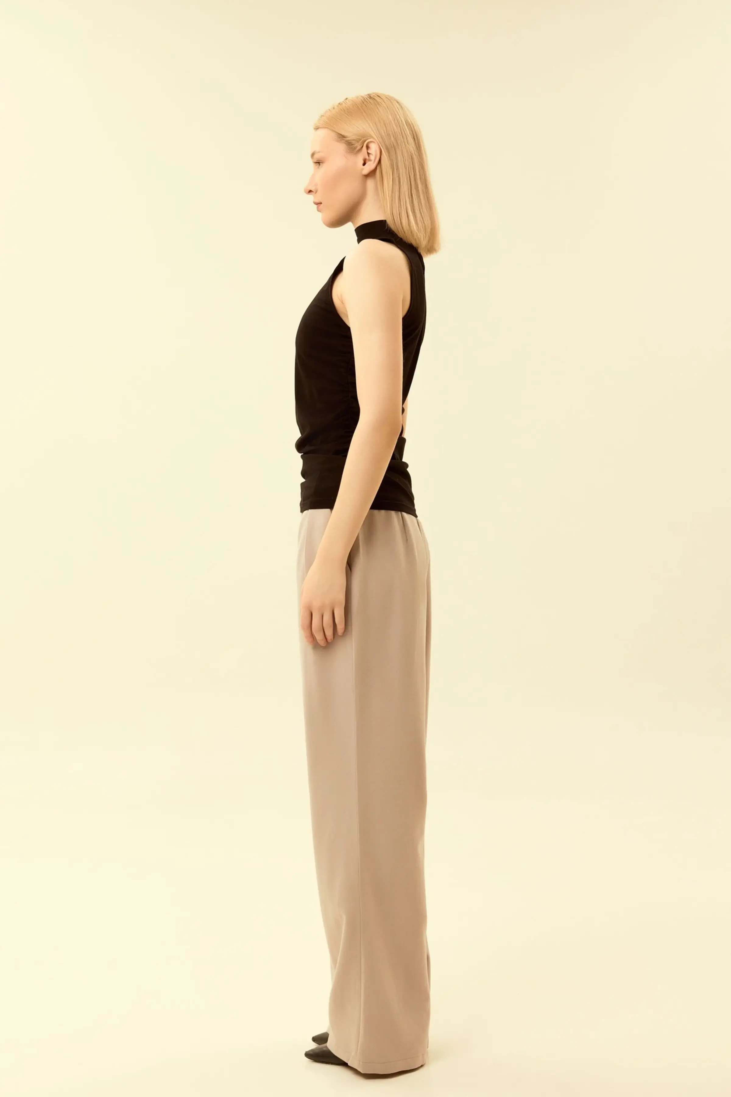 Топ черный для женщин 46107-1 46