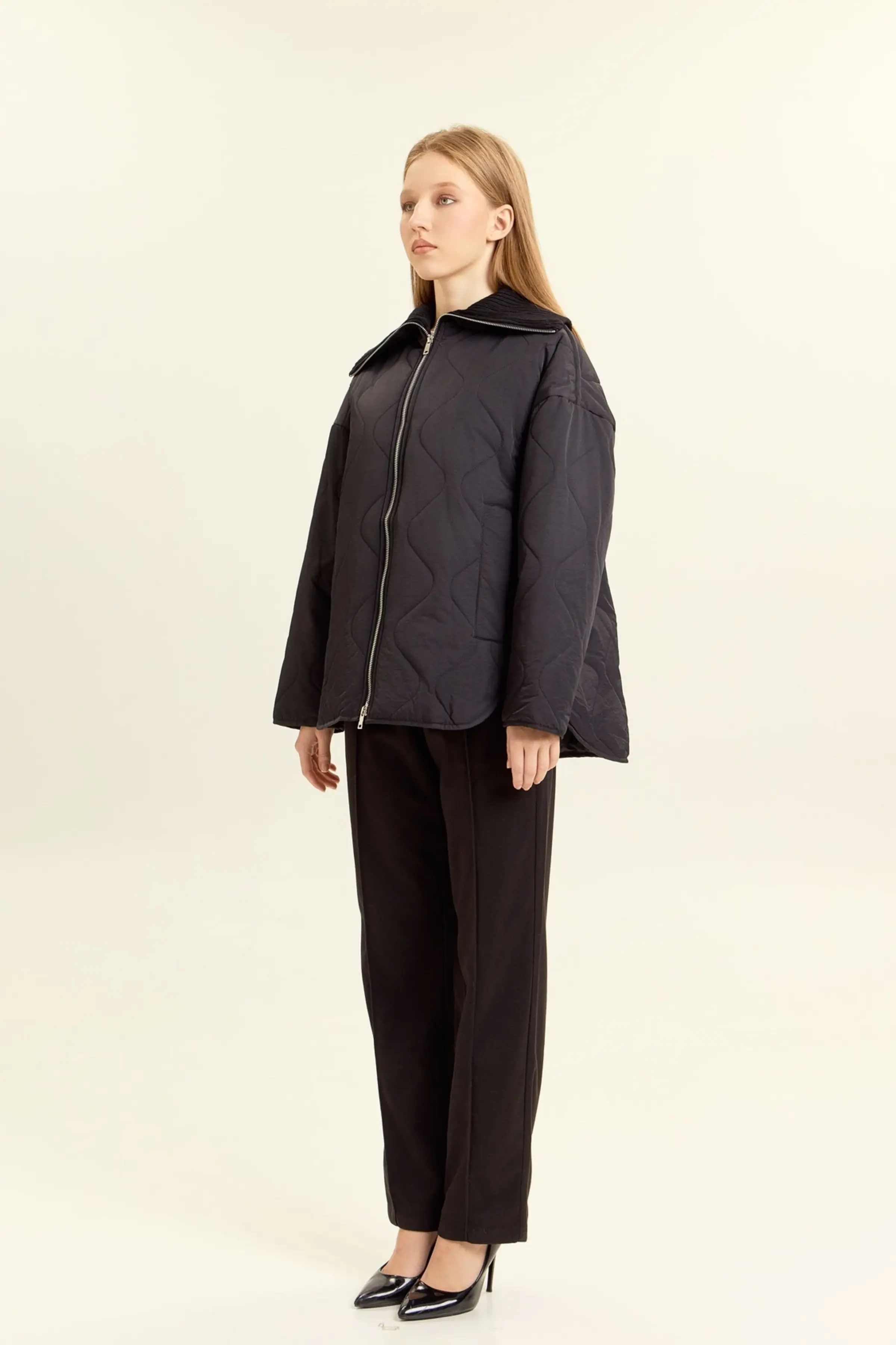 Куртка черный для женщин 47124-1 47