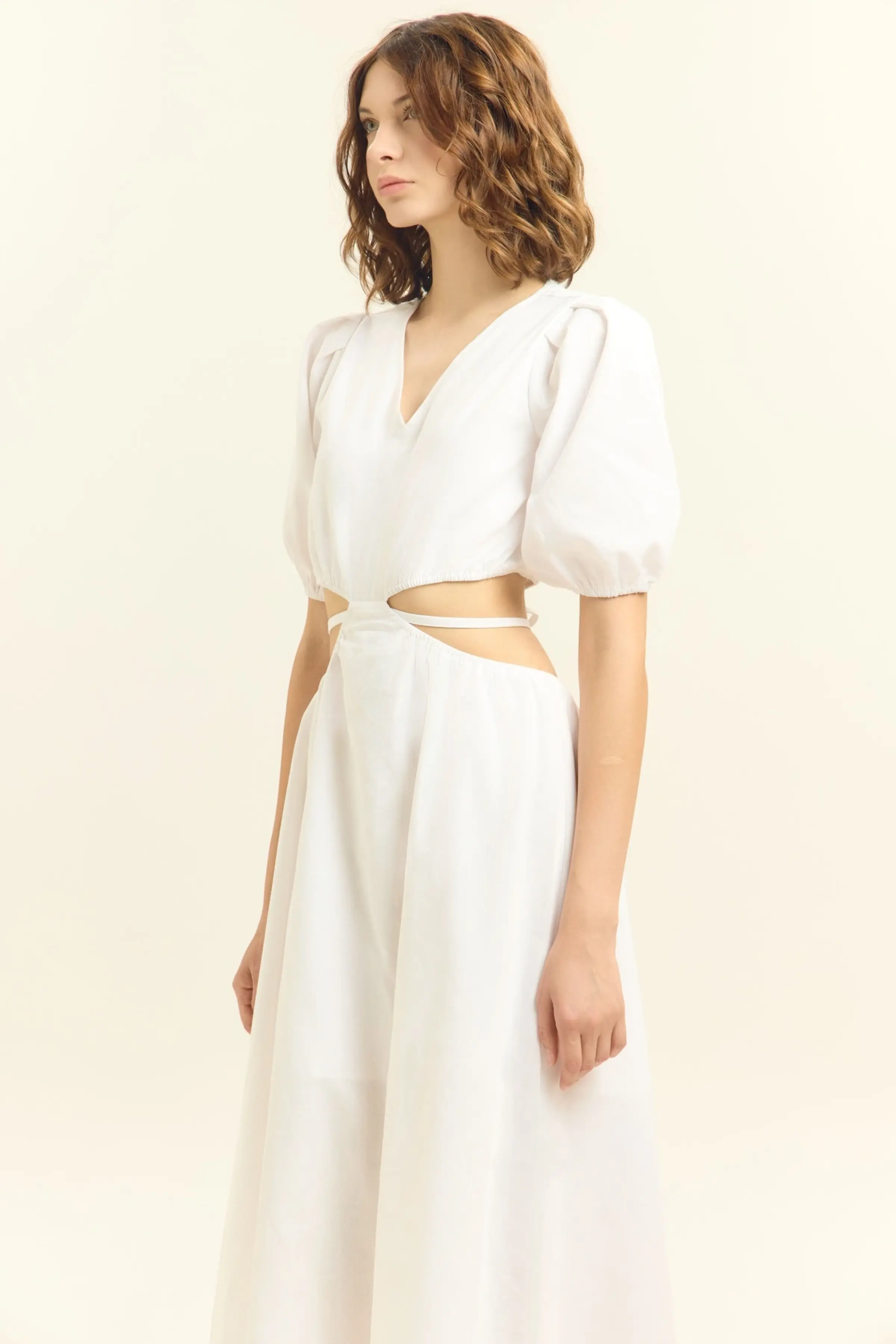 Платье белый для женщин 45267-4 54