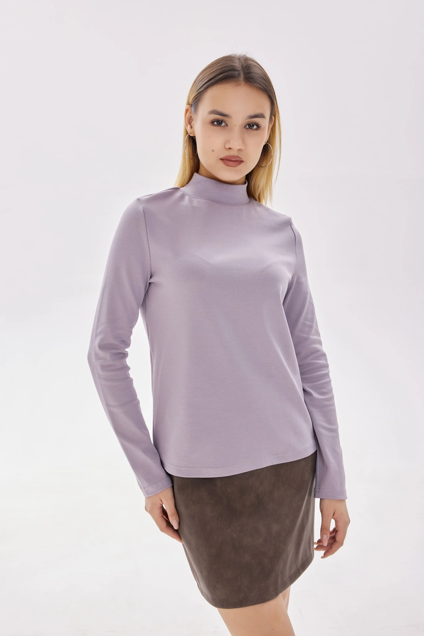 Лонгслив серый для женщин 39312-61 59