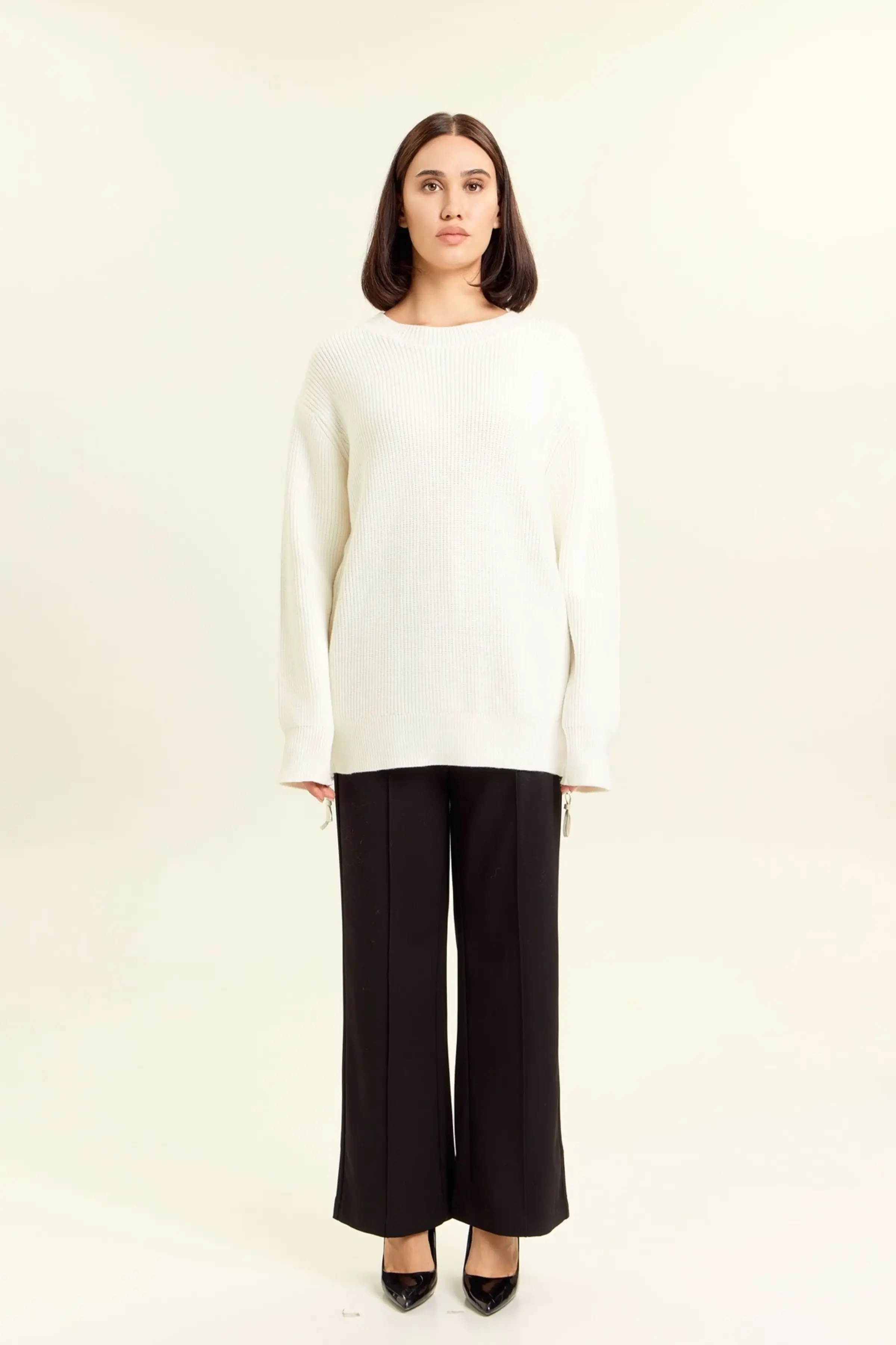 Свитер белый для женщин 47139-4 65