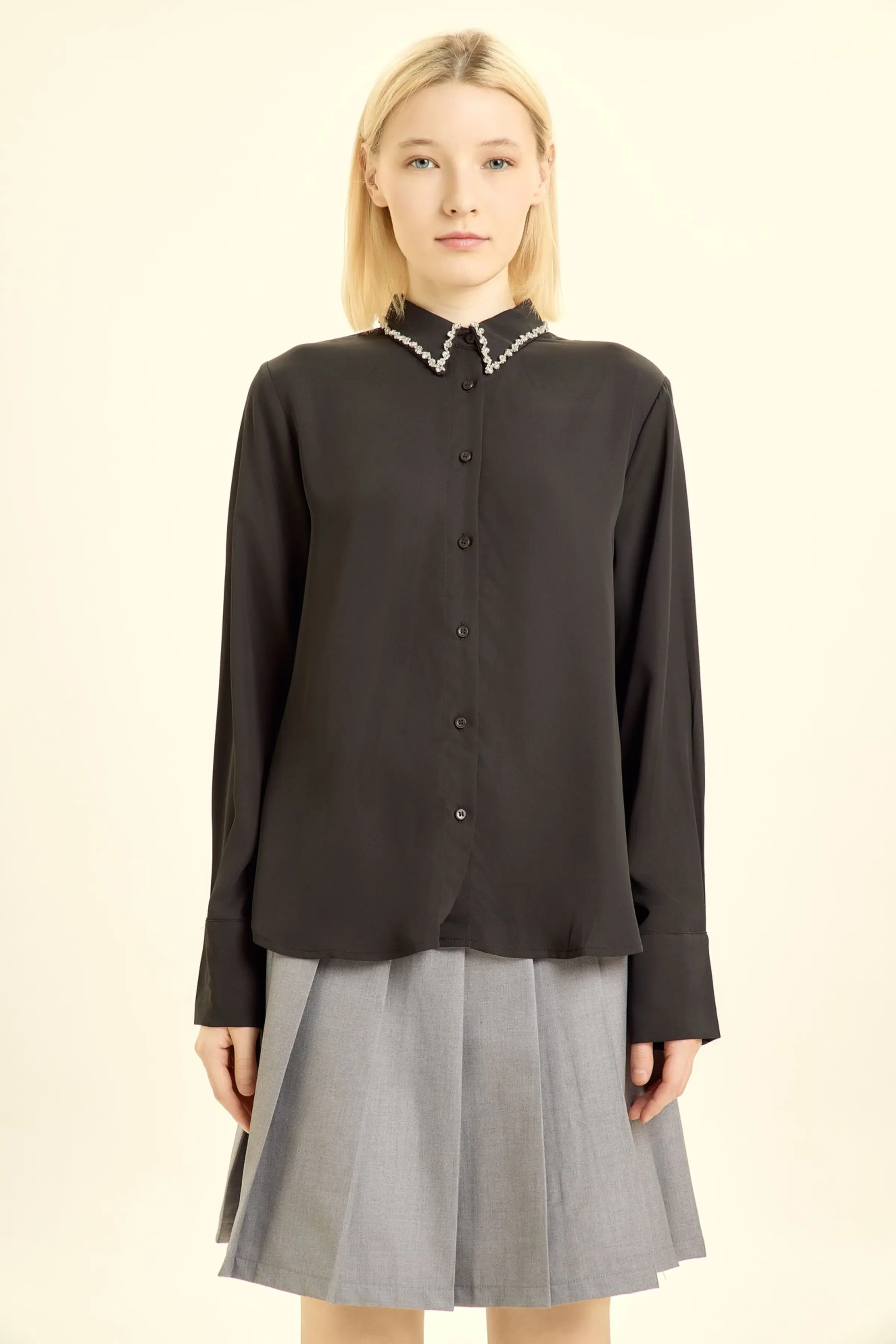 Рубашка черный для женщин 46150-1 66