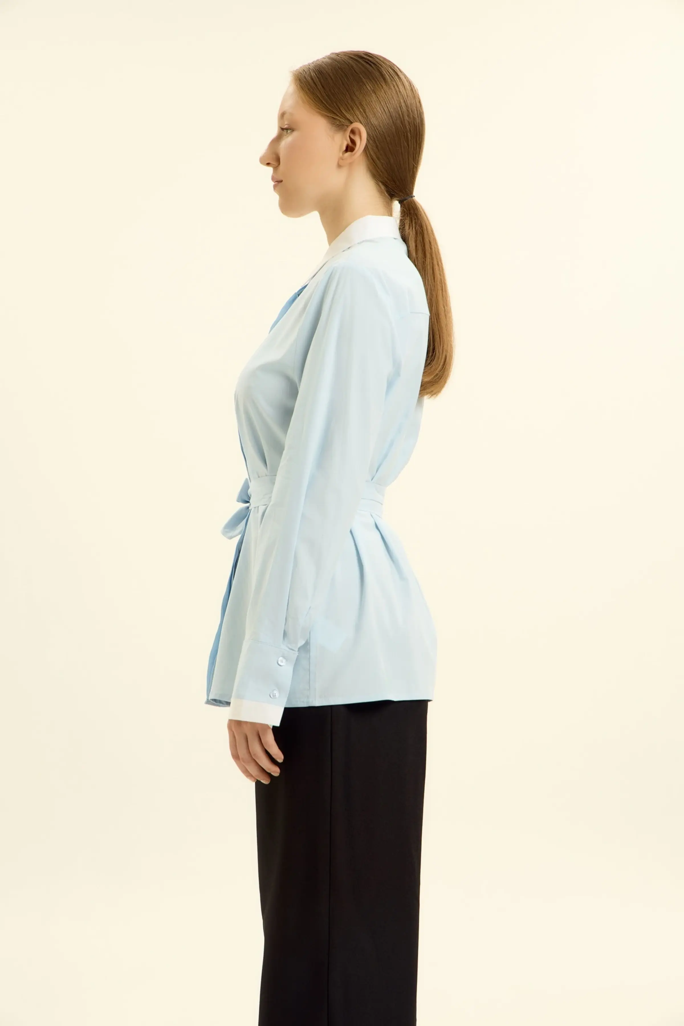 Рубашка голубой для женщин 46308-10 66
