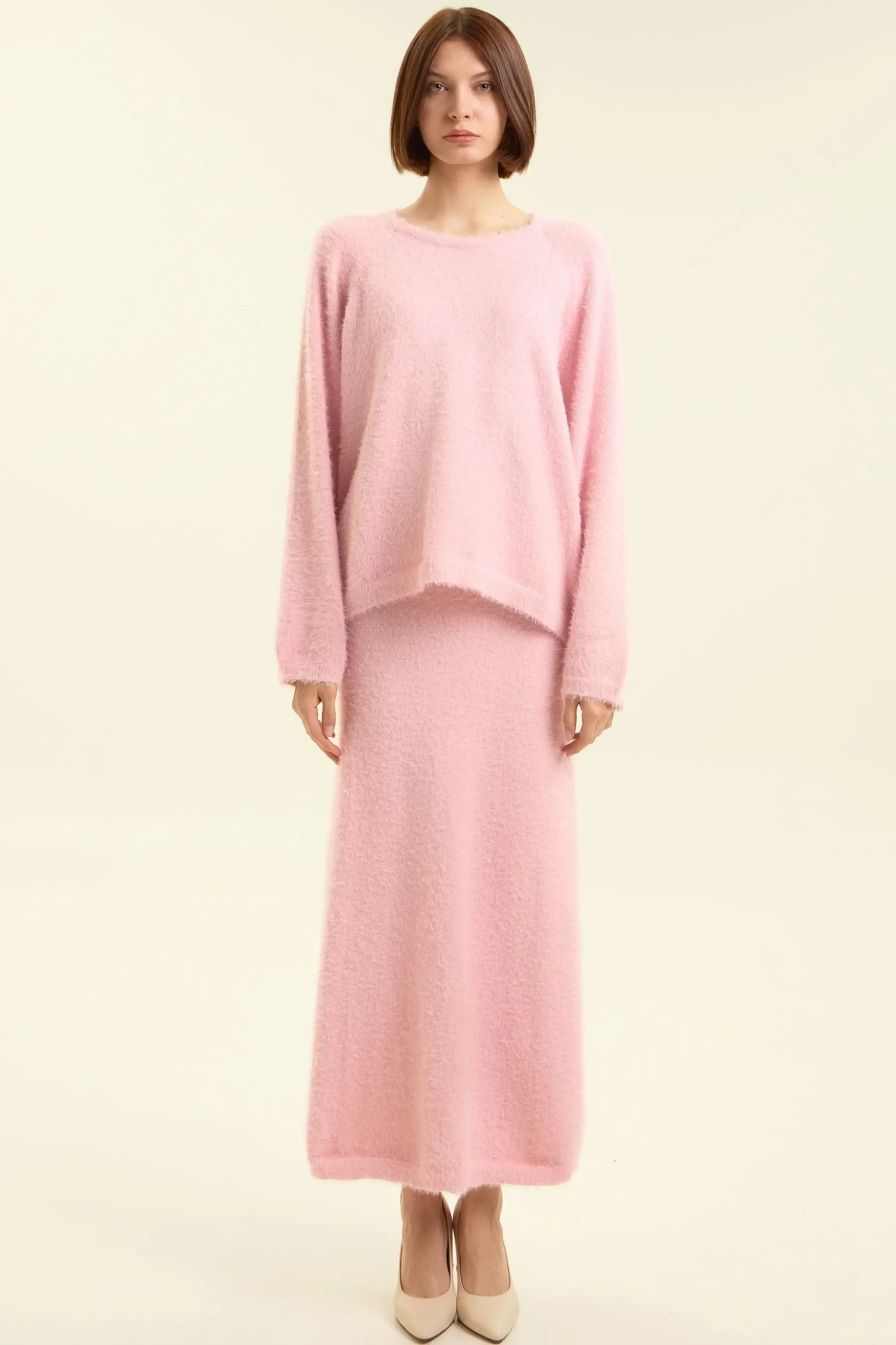 Свитер розовый для женщин 47206-17 65