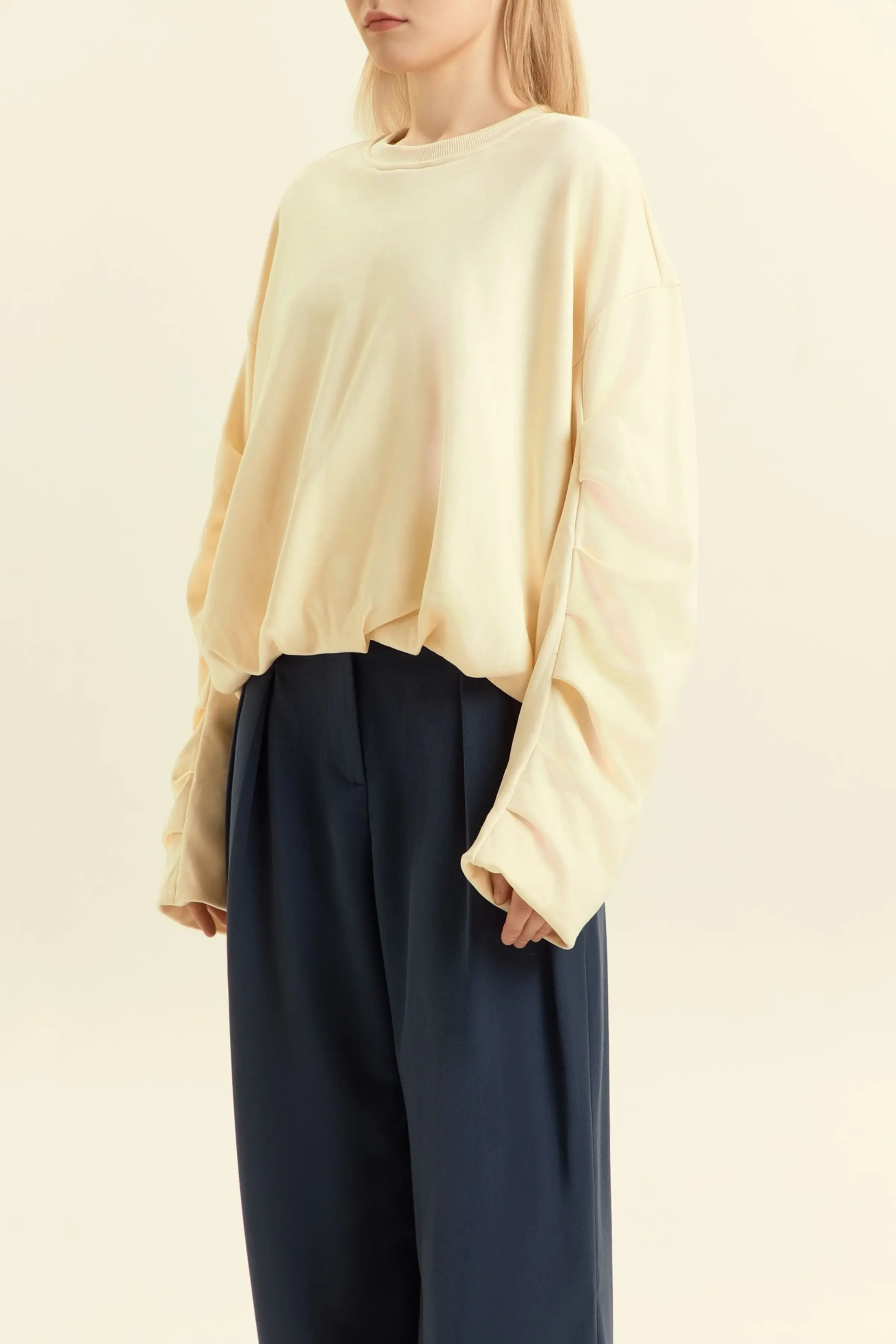 Толстовка айвори для женщин 46210-234 55