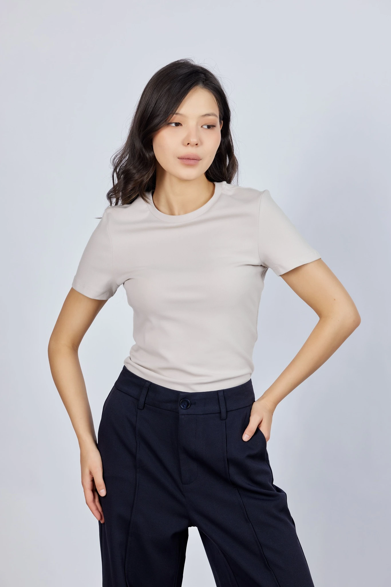 Футболка бежевый для женщин 43243-15 67