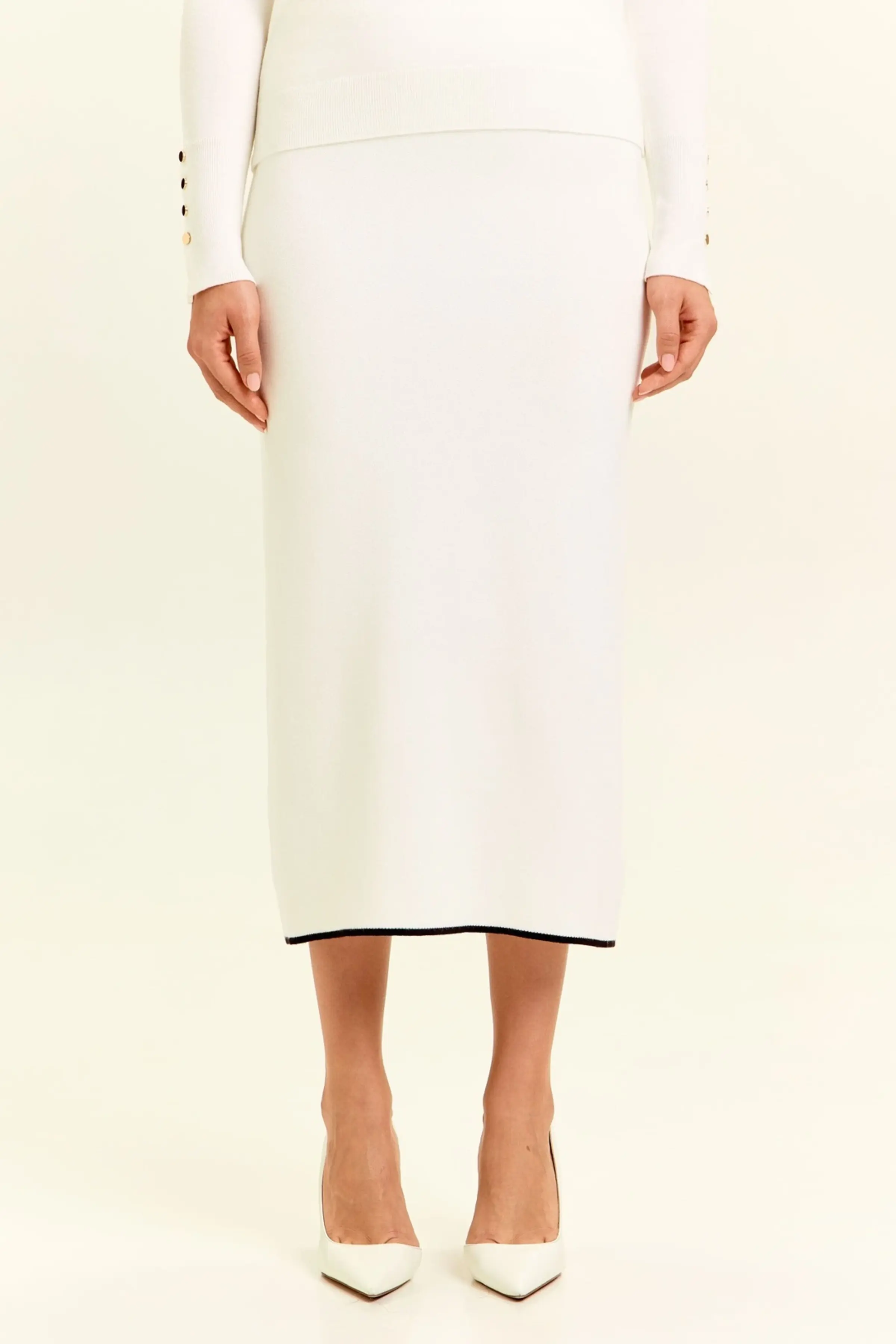 Юбка белый для женщин 47147-4 52