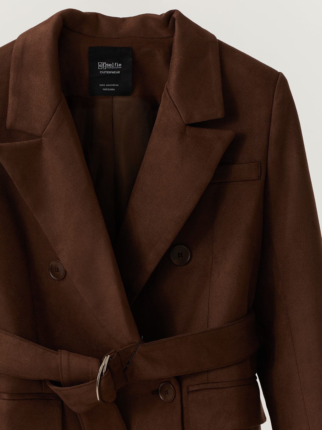 Жакет коричневый для женщин 48176-13 64