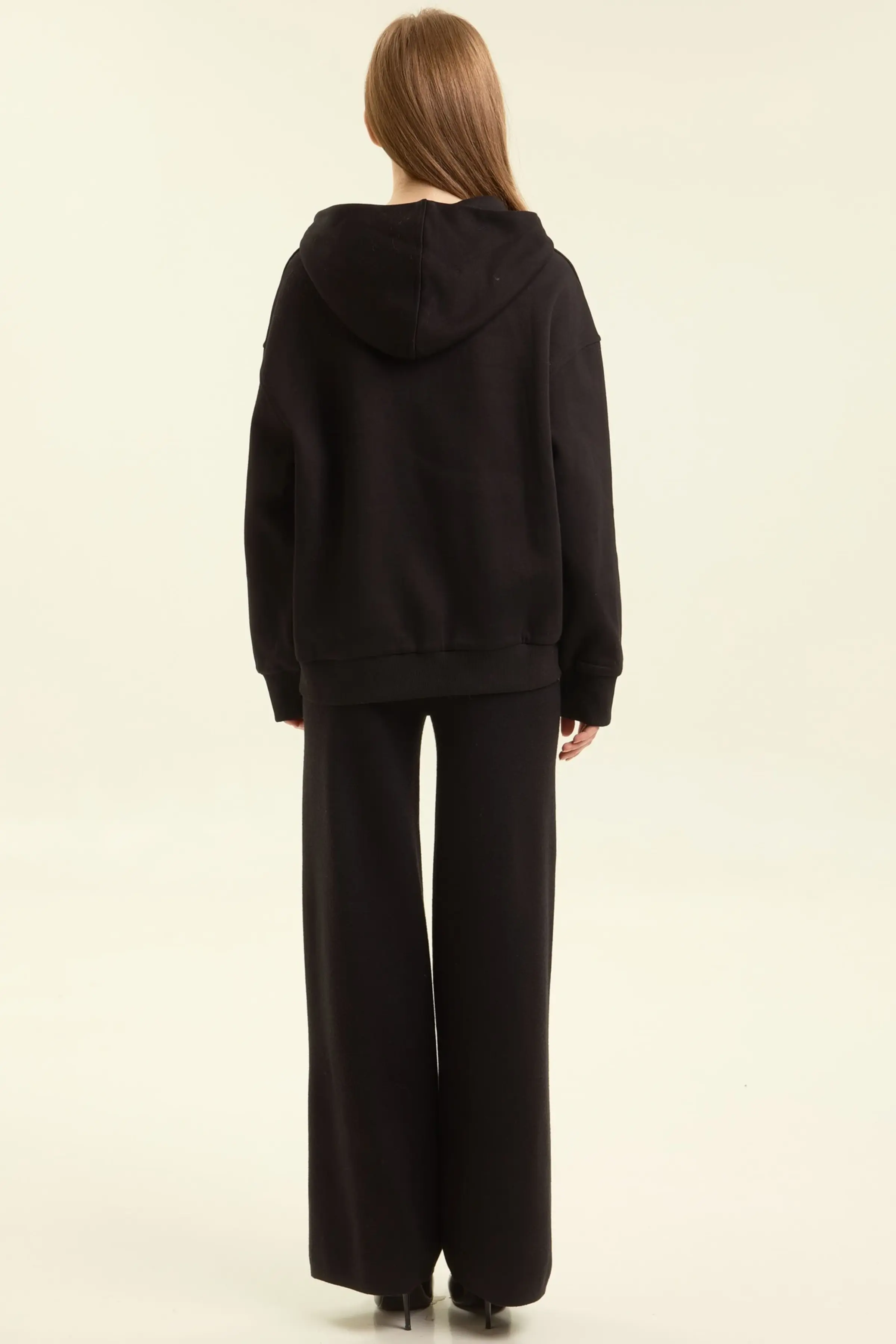 Худи черный для женщин 47244-1 62