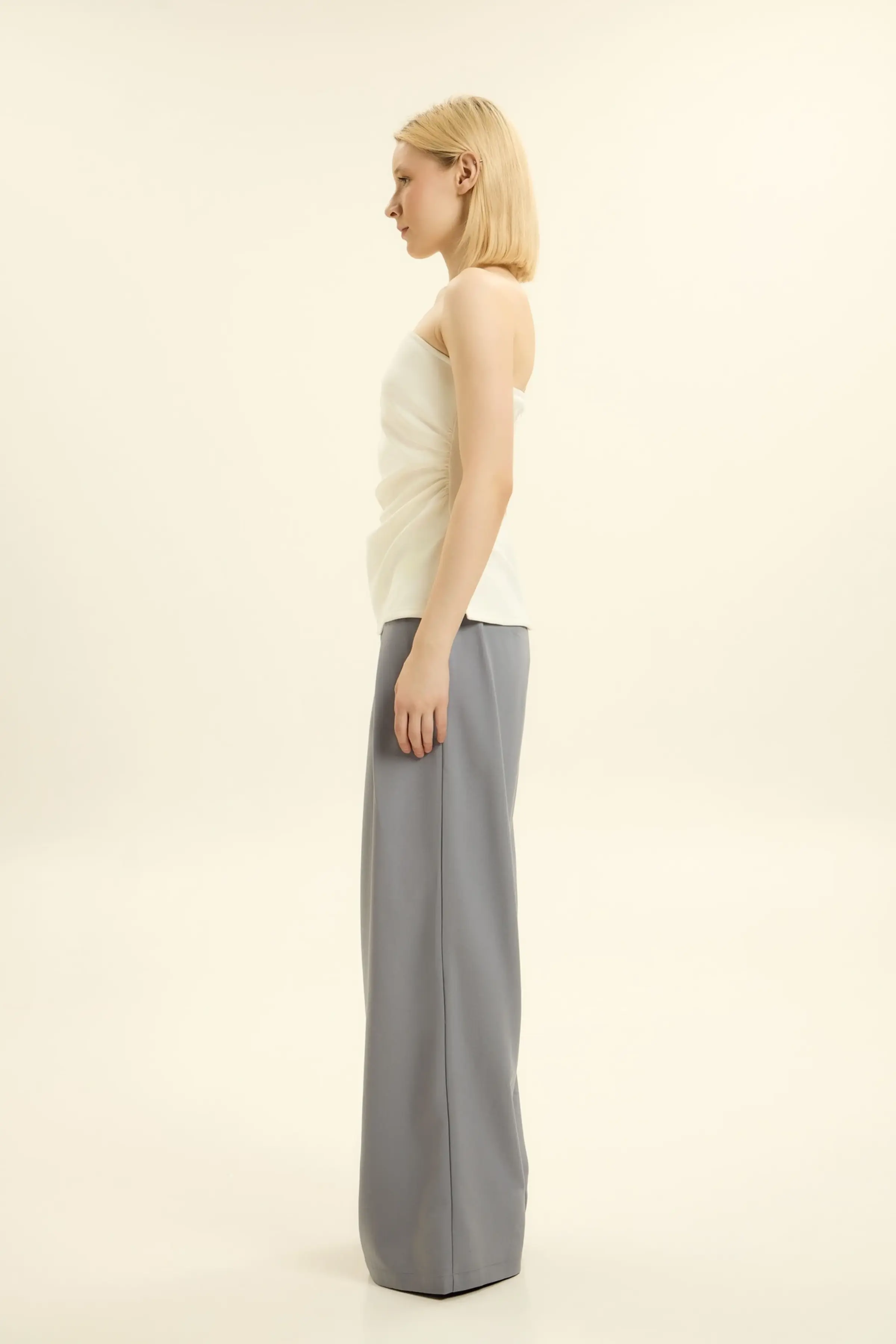 Топ белый для женщин 46202-4 46