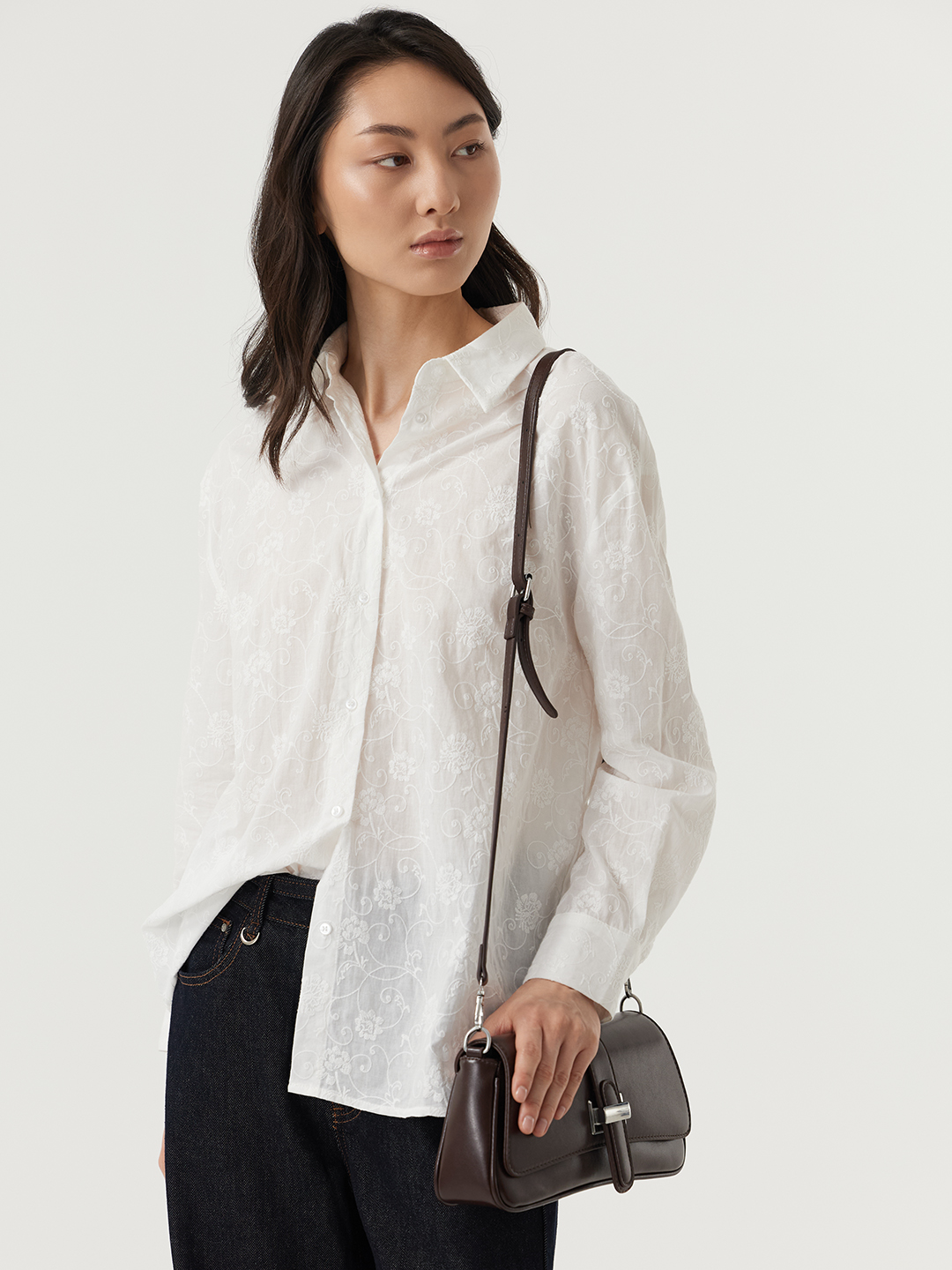 Рубашка белый для женщин 48254-4 66